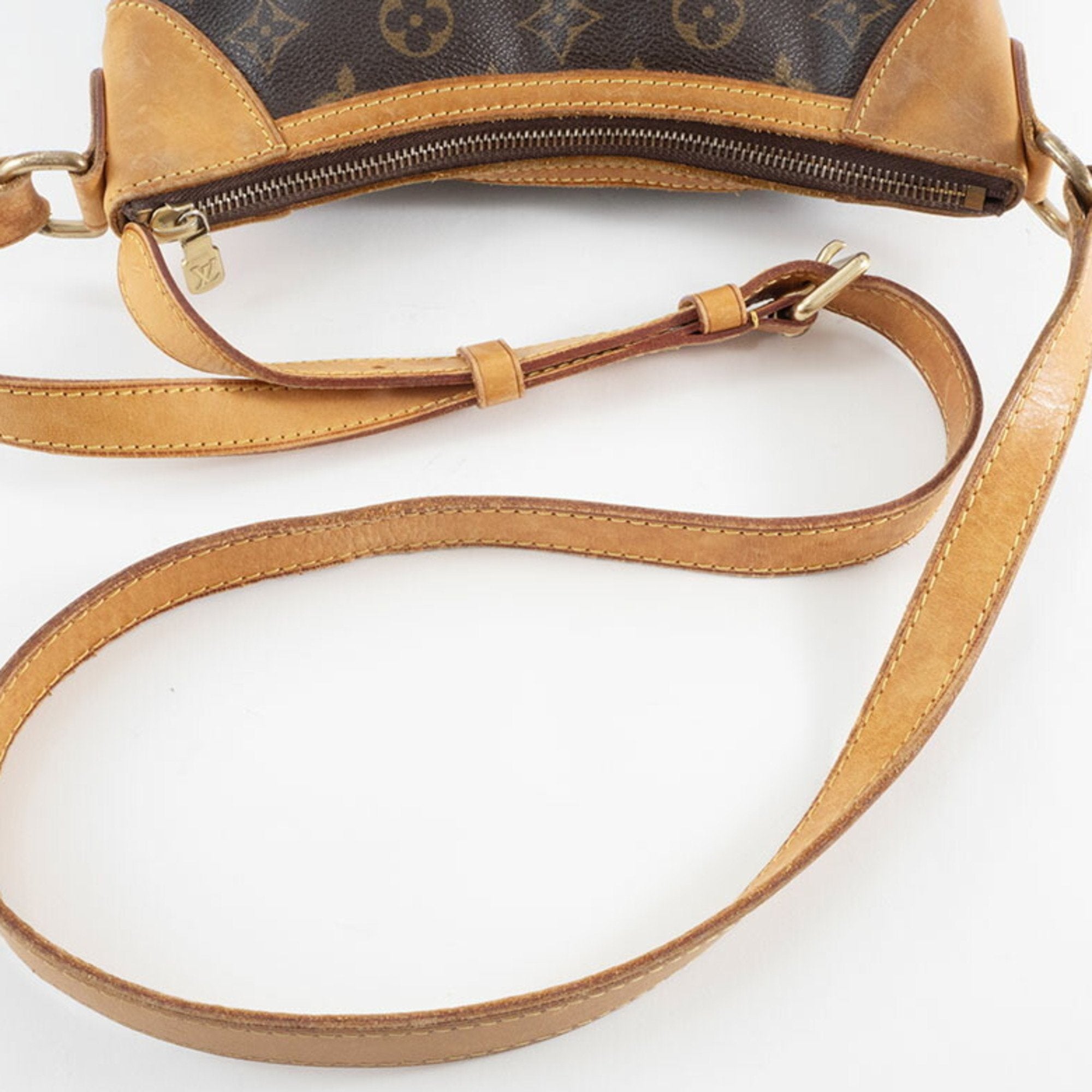 Louis Vuitton Brown Monogram Canvas Shoulder Bag
