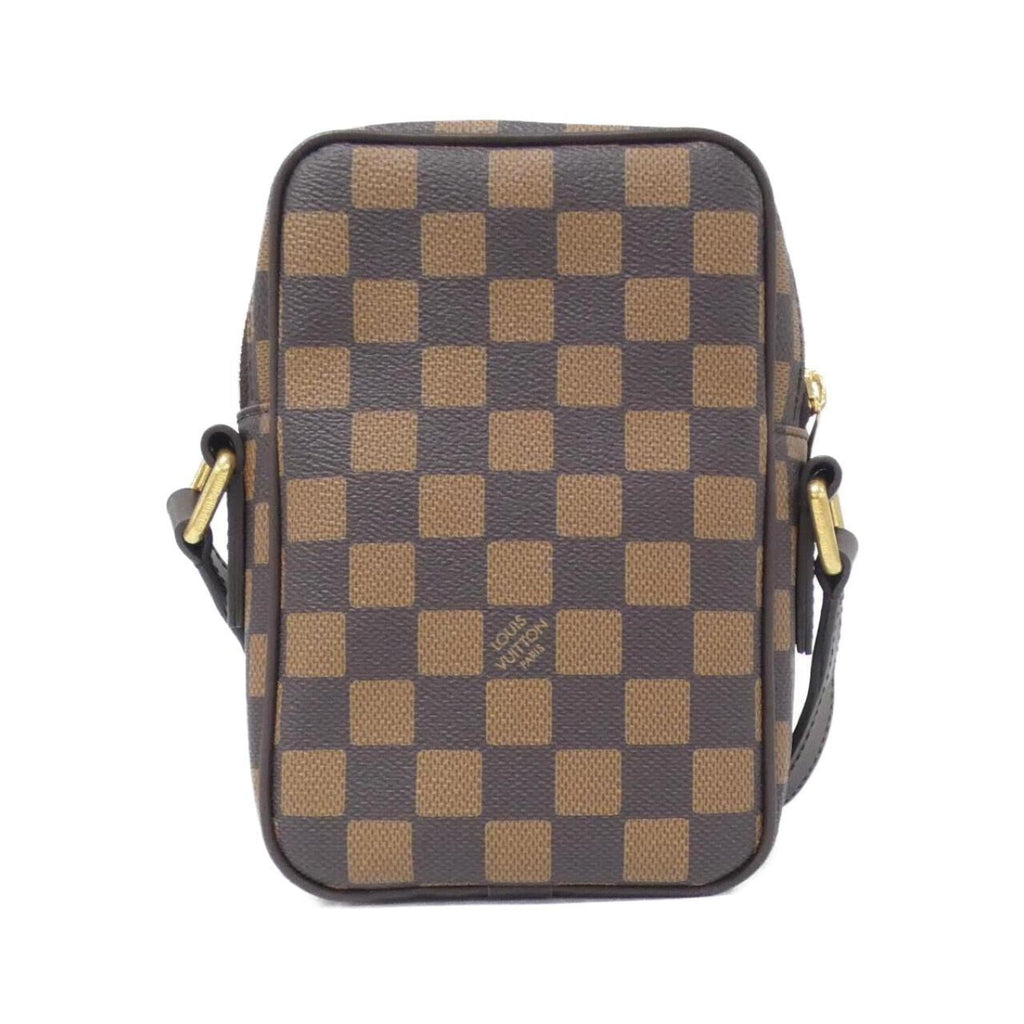 Louis Vuitton Brown Coated Canvas Shoulder Bag