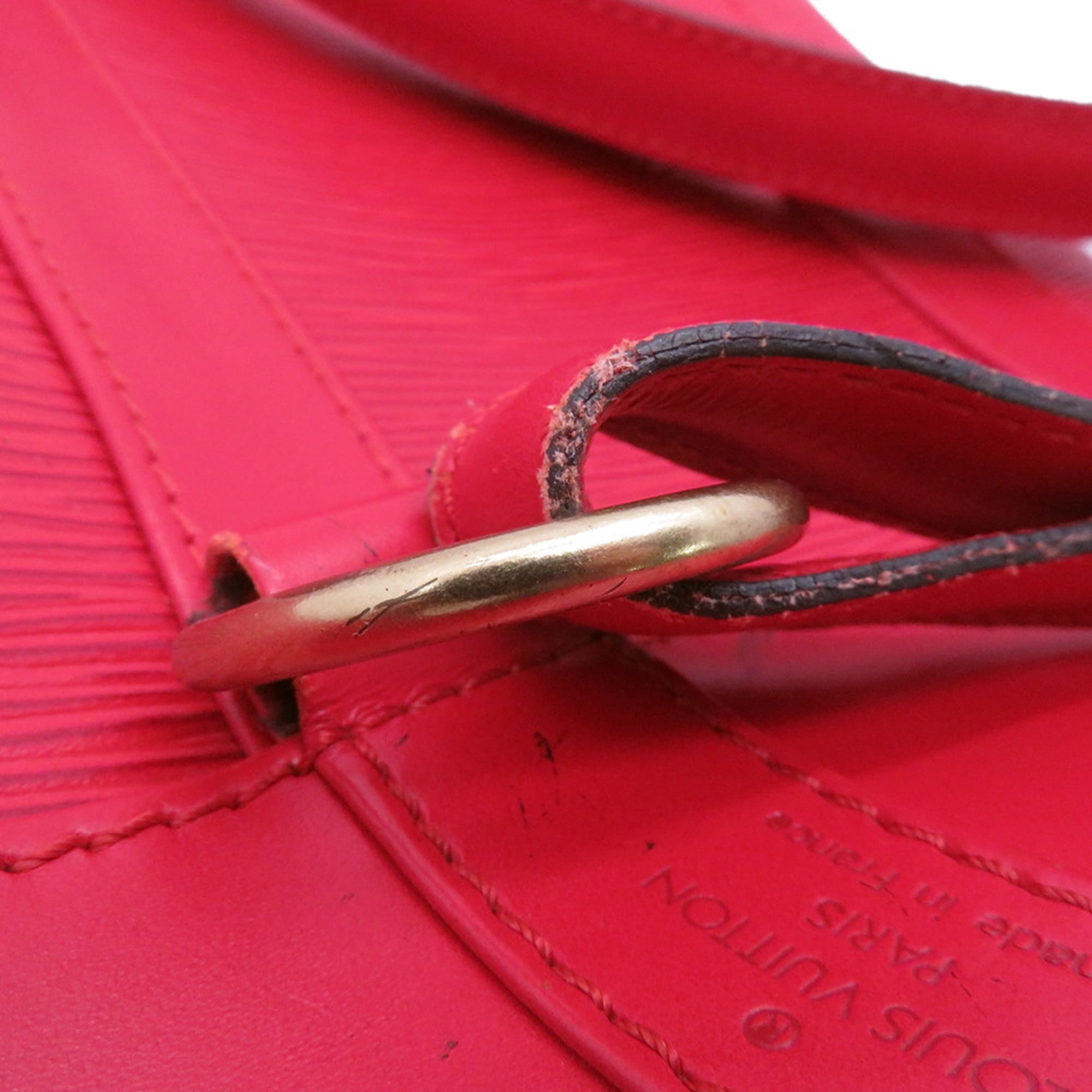 Louis Vuitton Castilian Red Epi Leather Shoulder Bag