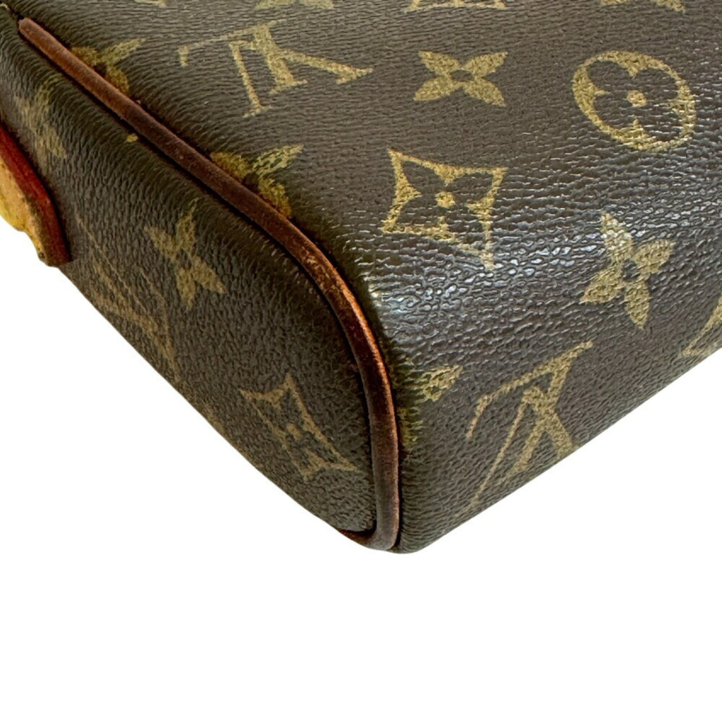 Louis Vuitton Brown Leather Handbag Pouch