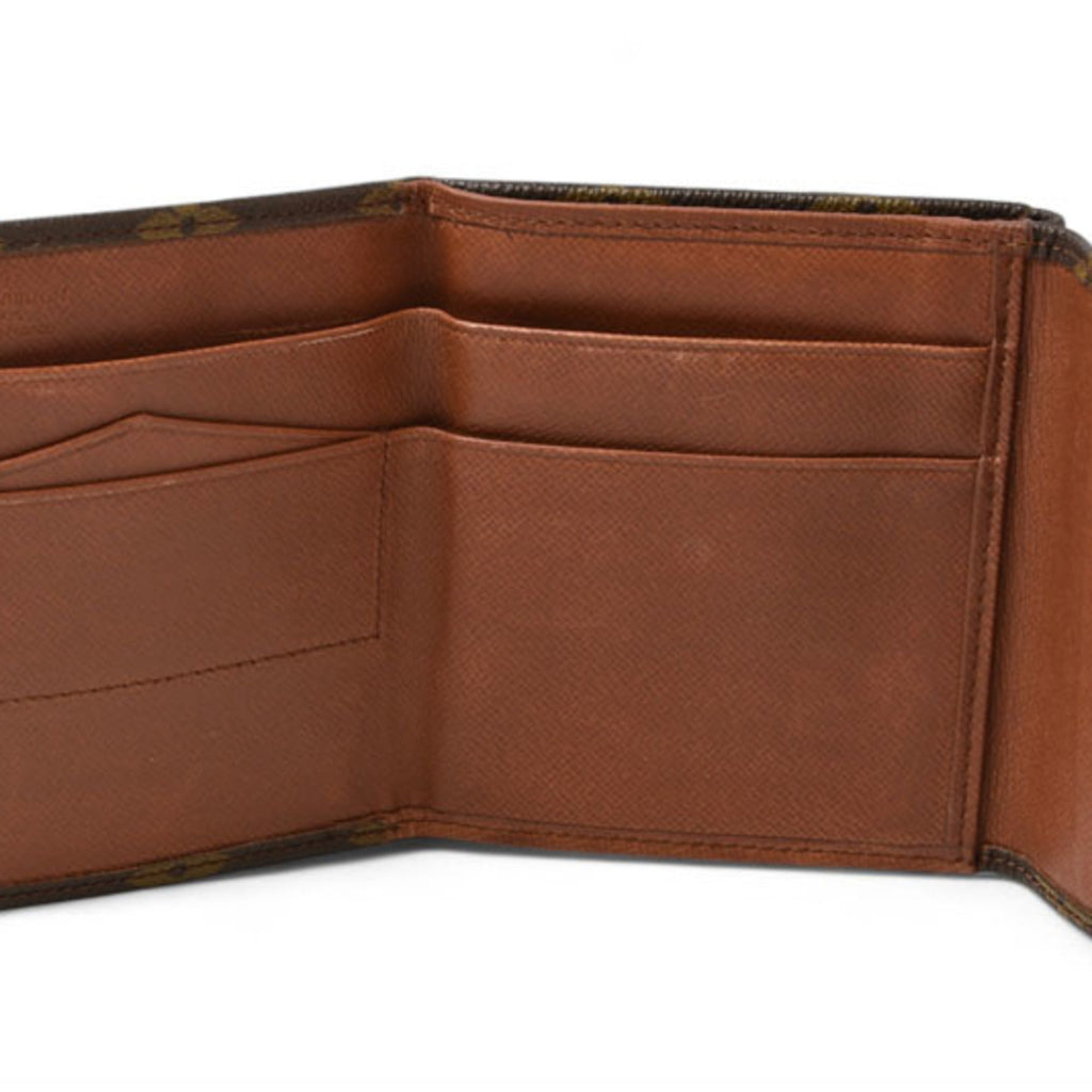 Louis Vuitton Brown Coated Canvas Wallet