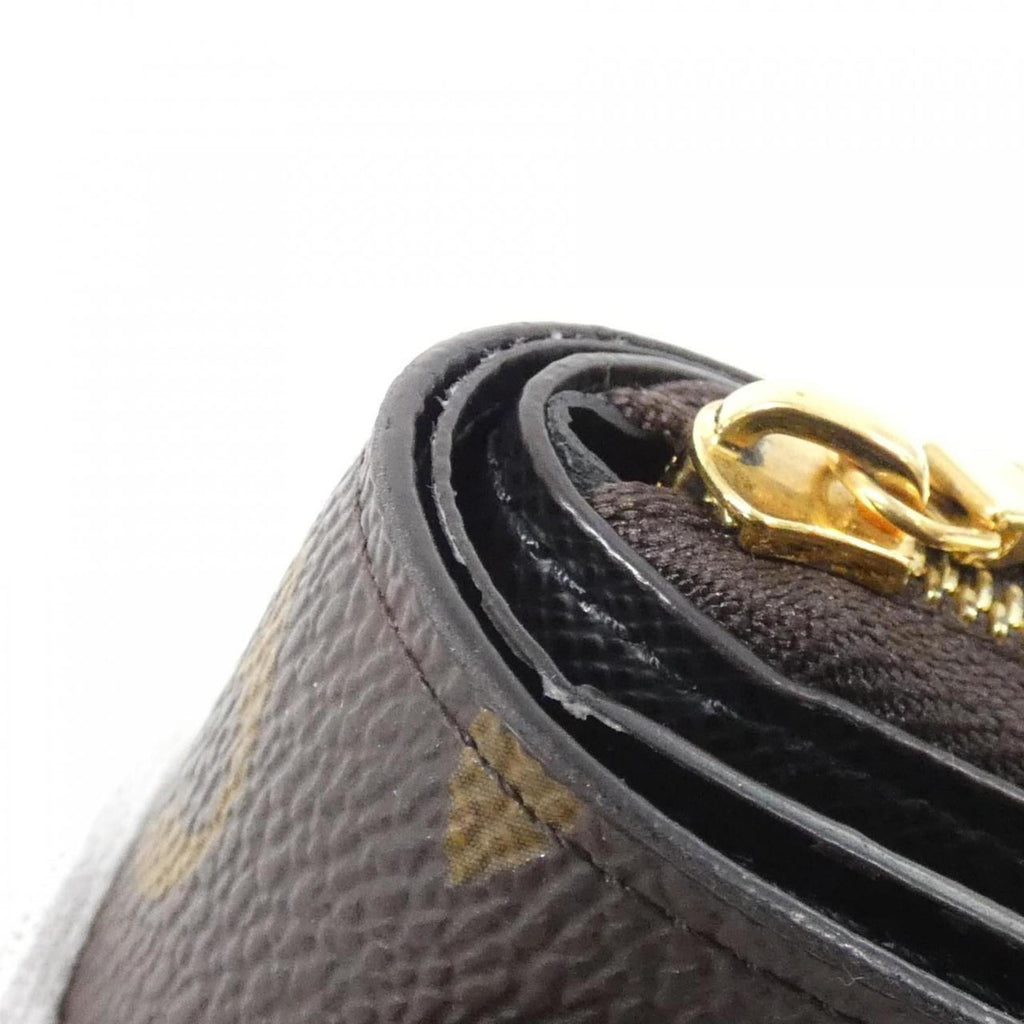 Louis Vuitton Marron Coated Canvas Wallet