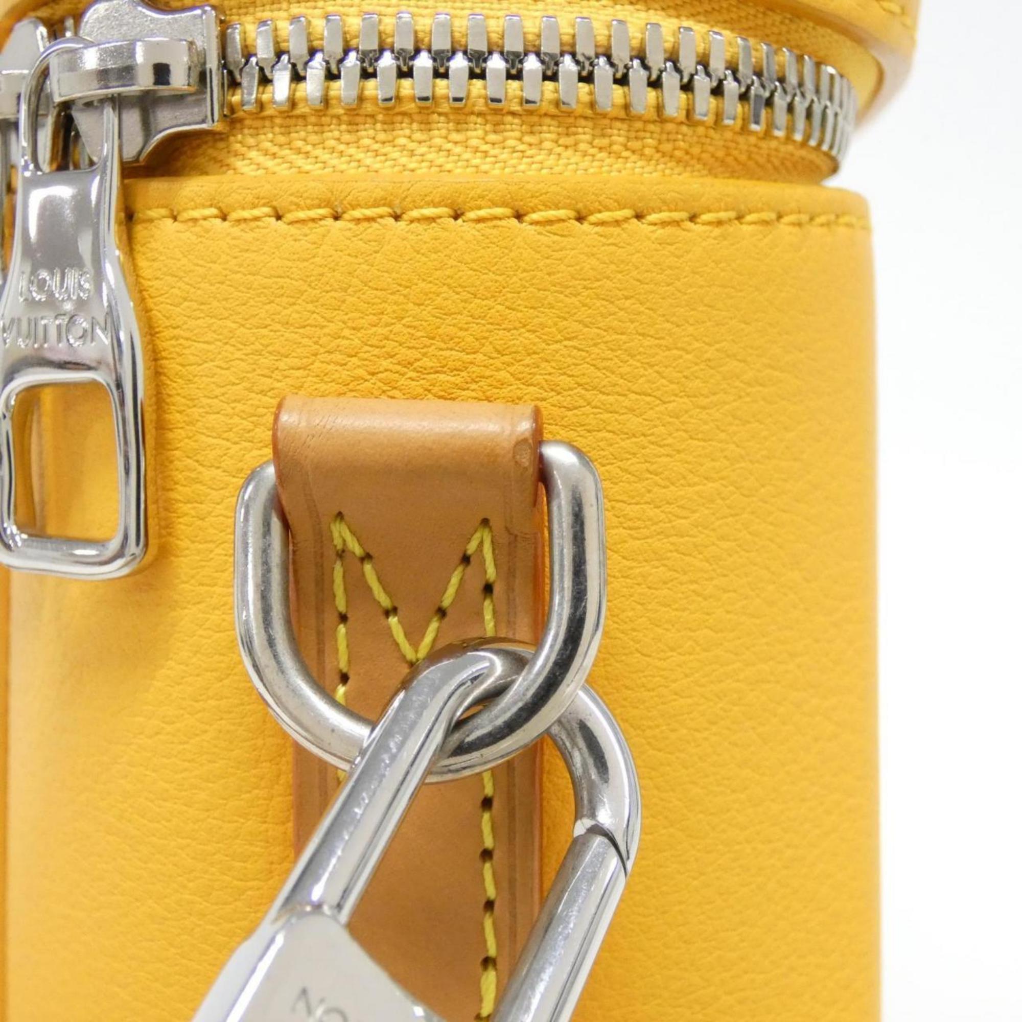 Louis Vuitton Saffron Leather Handbag