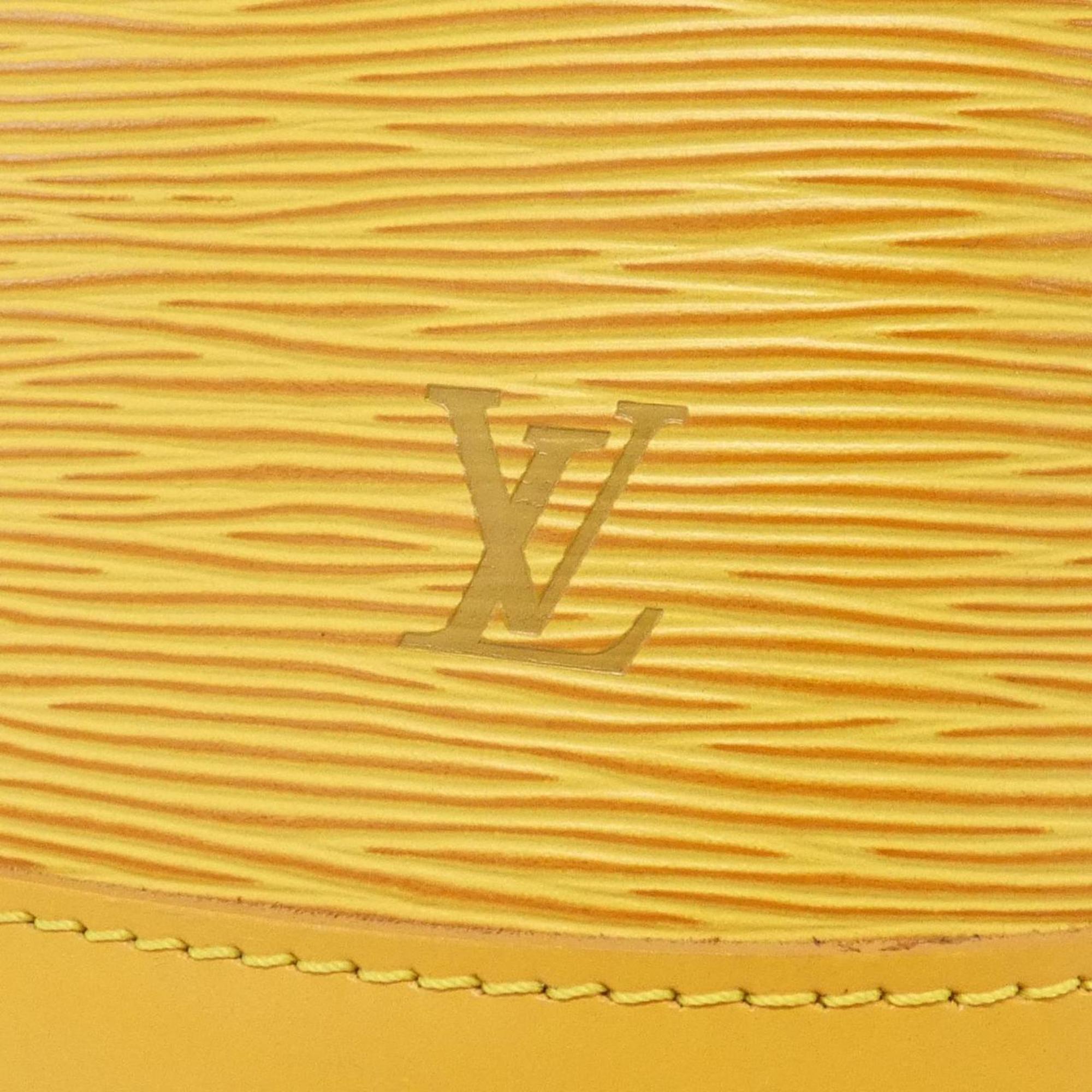Louis Vuitton Yellow Leather Handbag