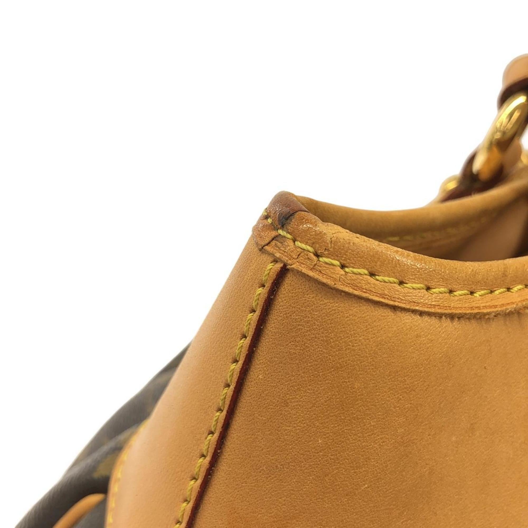 Louis Vuitton Marron Coated Canvas Shoulder Bag