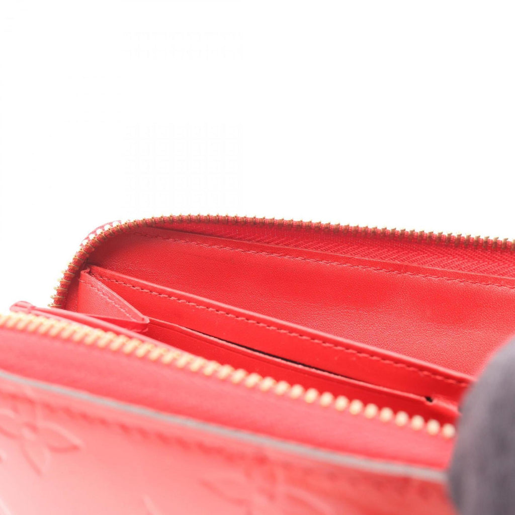 Louis Vuitton Cerise Red Color Vernis Leather Long Wallet