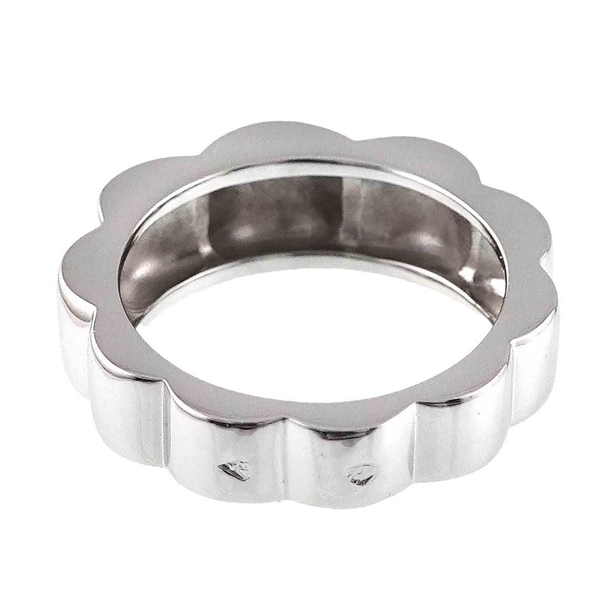 Chanel White Gold (18K) Band Ring
