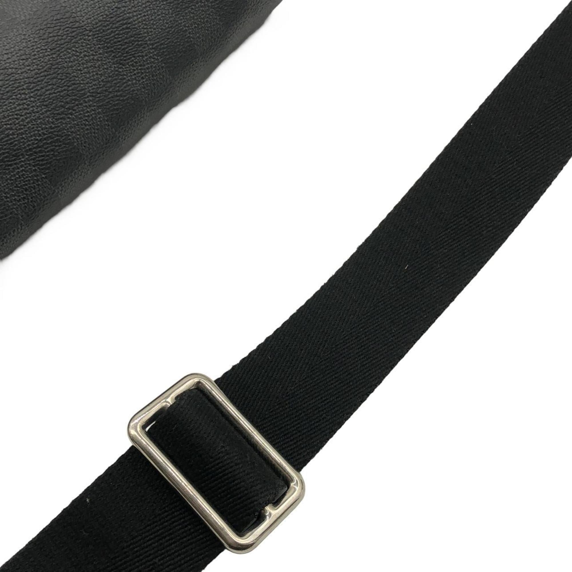 Louis Vuitton Dark Gray Graphite Coated Canvas Shoulder Bag
