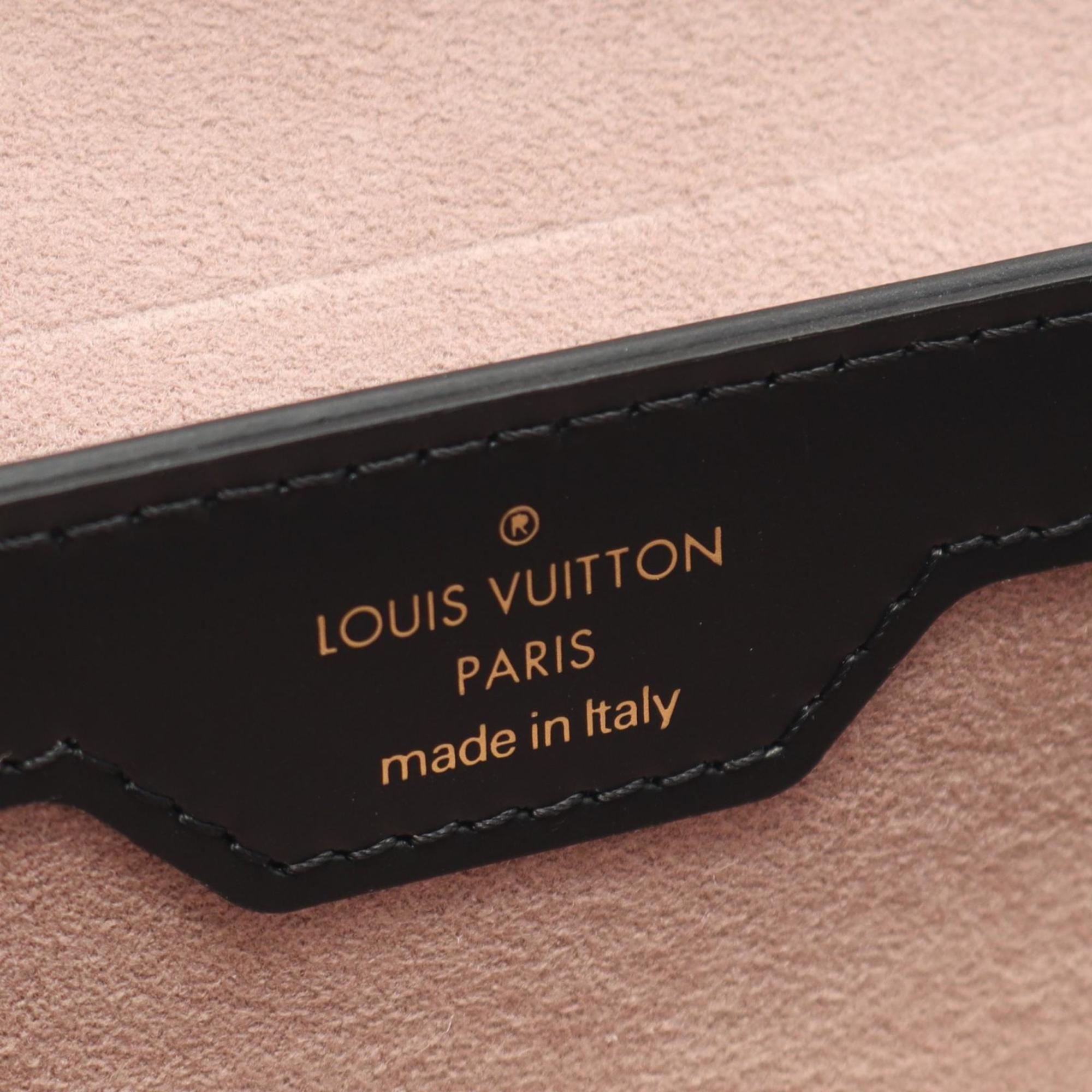 Louis Vuitton Black Epi Leather Handbag Shoulder Bag