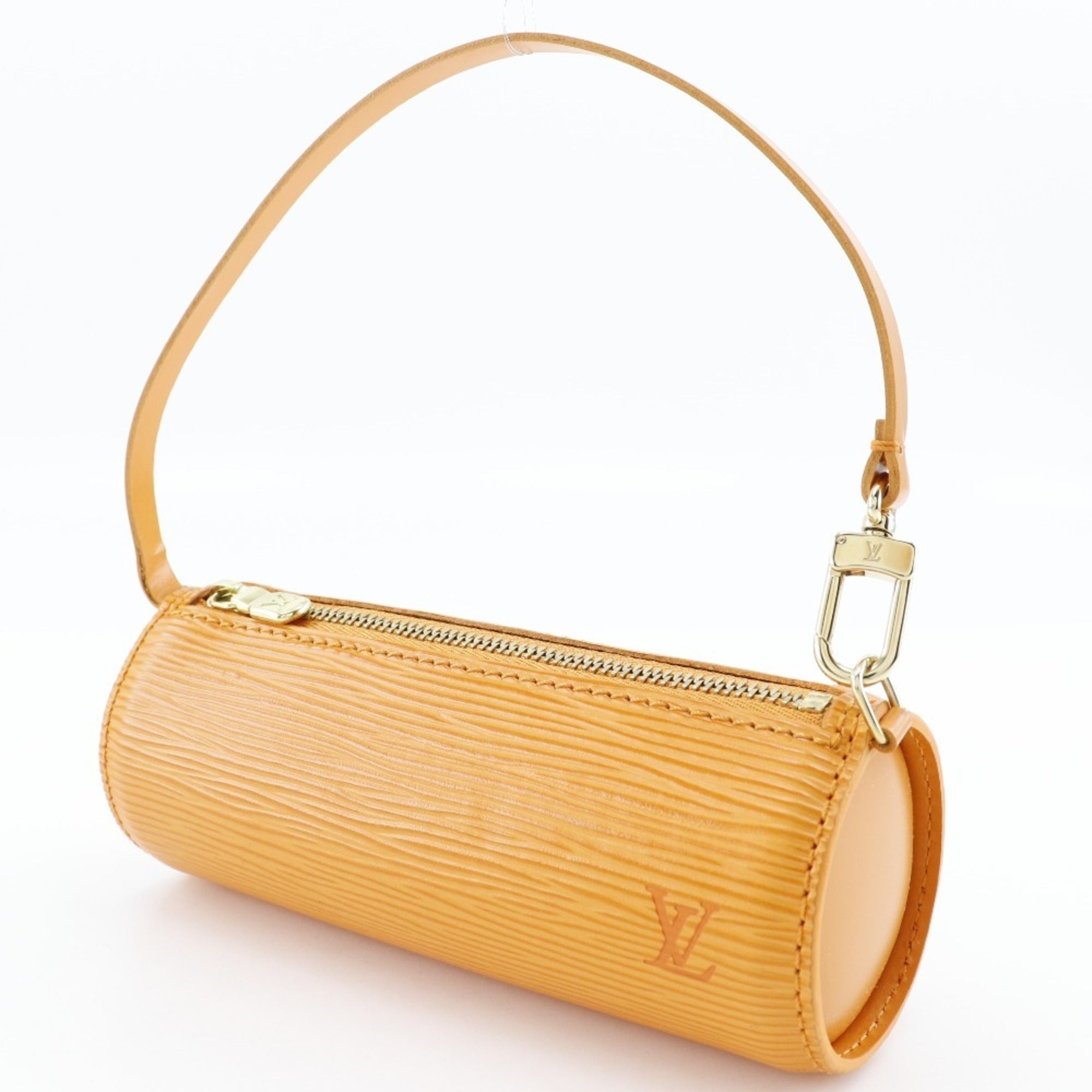 Louis Vuitton Orange Epi Leather Handbag