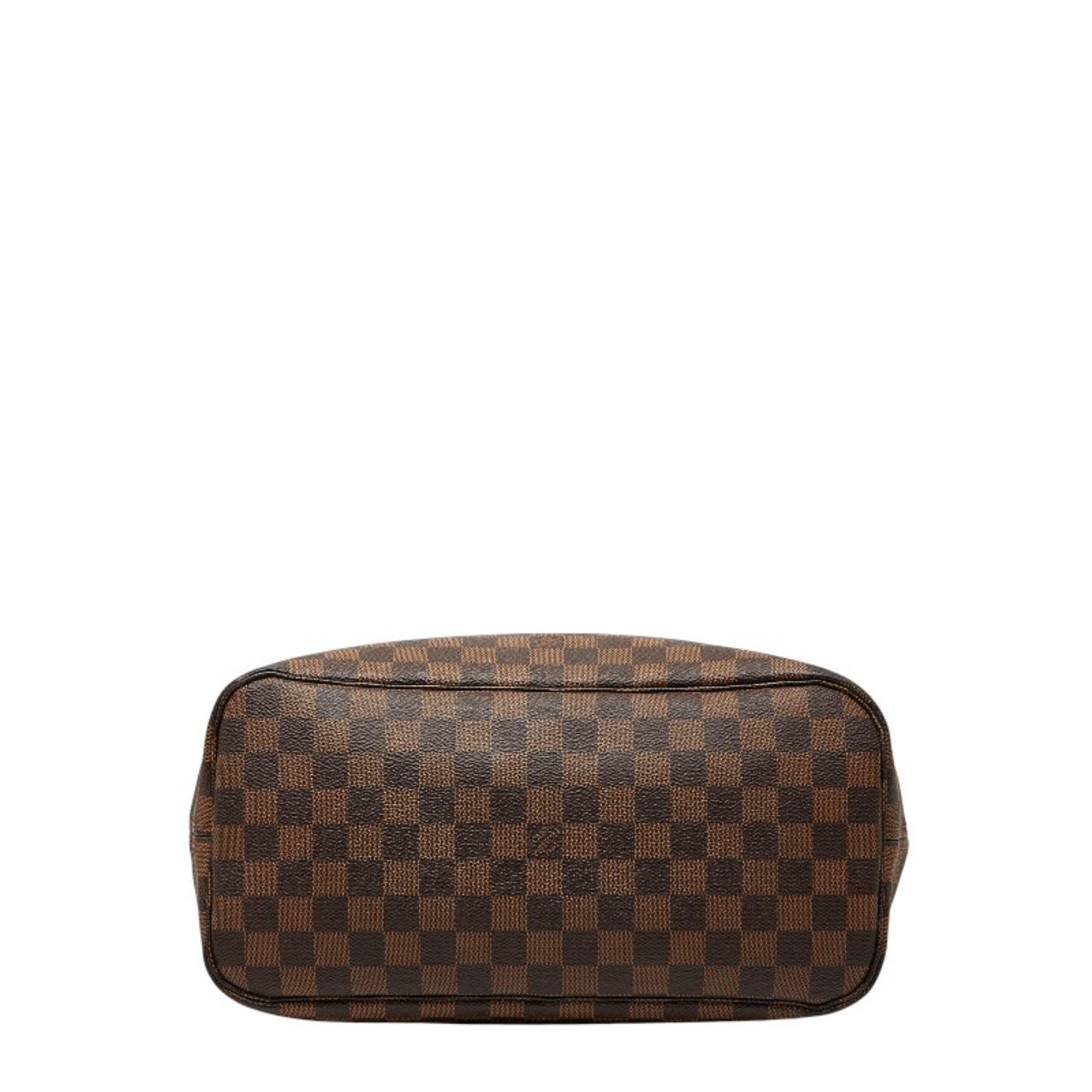 Louis Vuitton Brown Pvc Leather Tote Bag