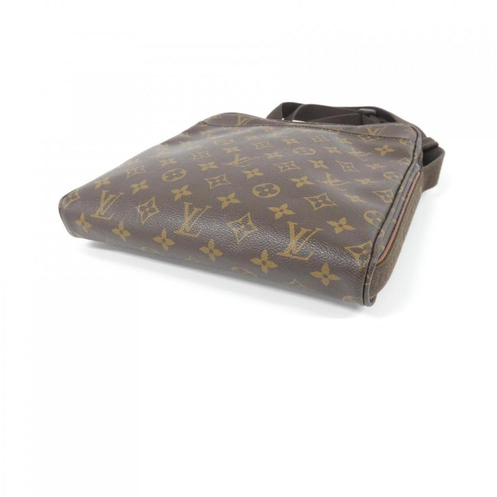 Louis Vuitton Brown Coated Canvas Shoulder Bag
