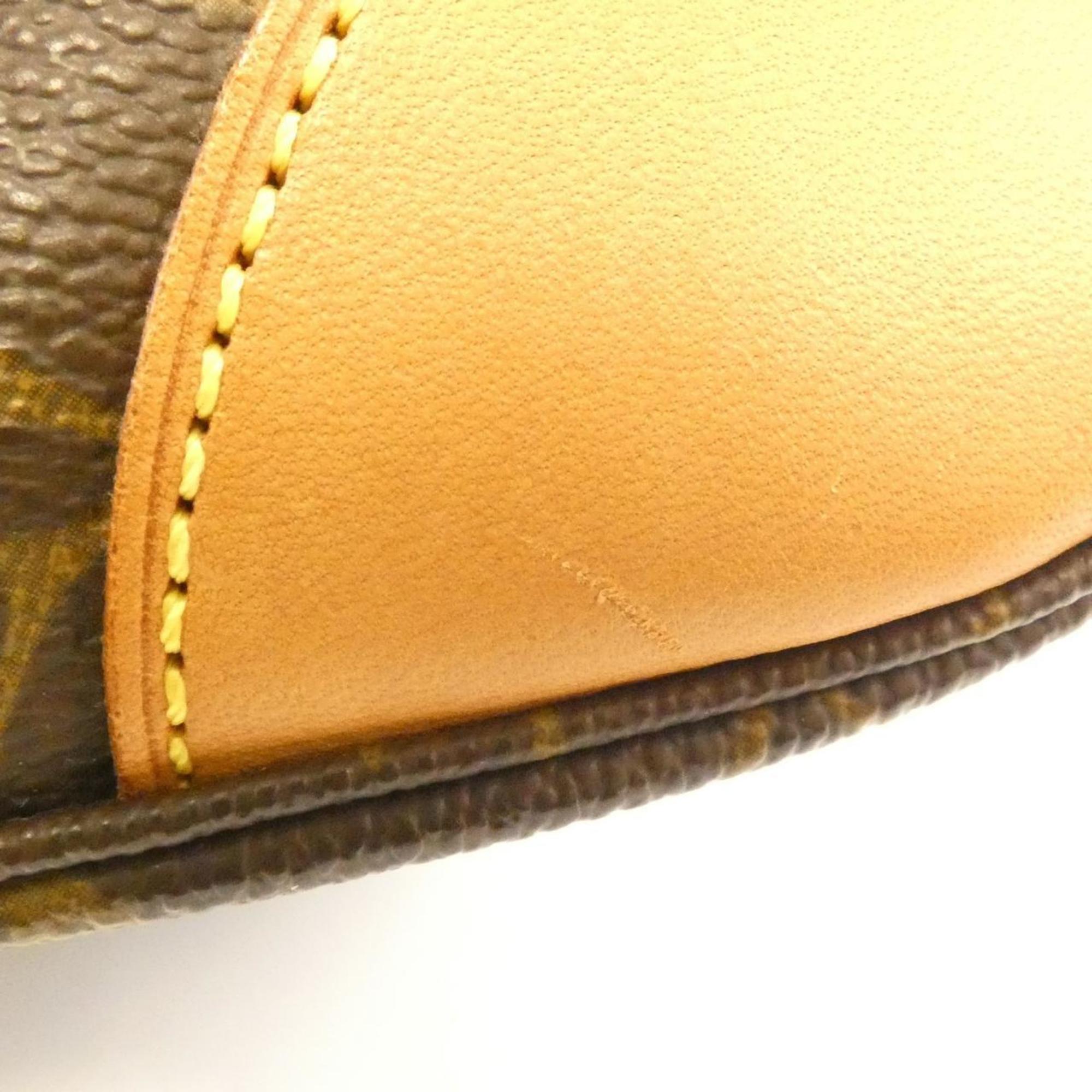 Louis Vuitton Marron Coated Canvas Shoulder Bag