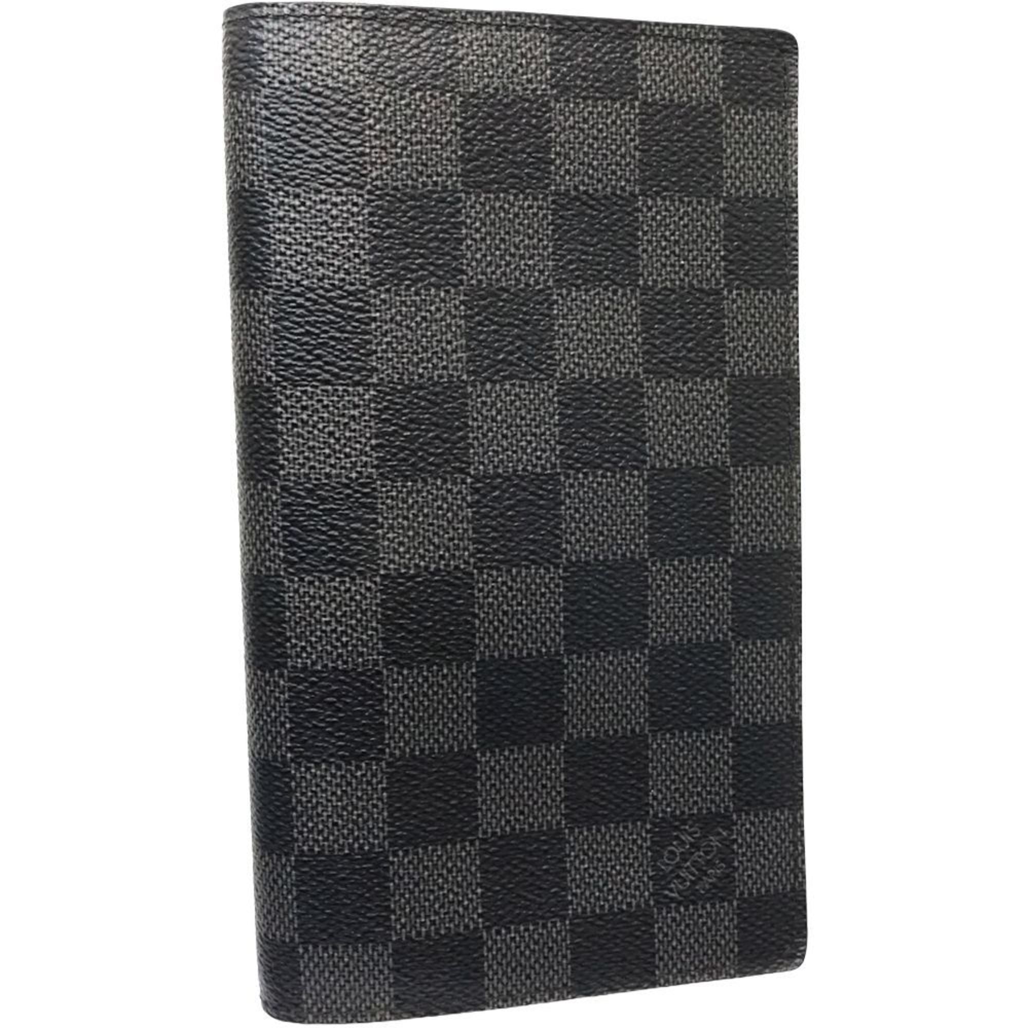 Louis Vuitton Black Canvas Coin Purse/Coin Case