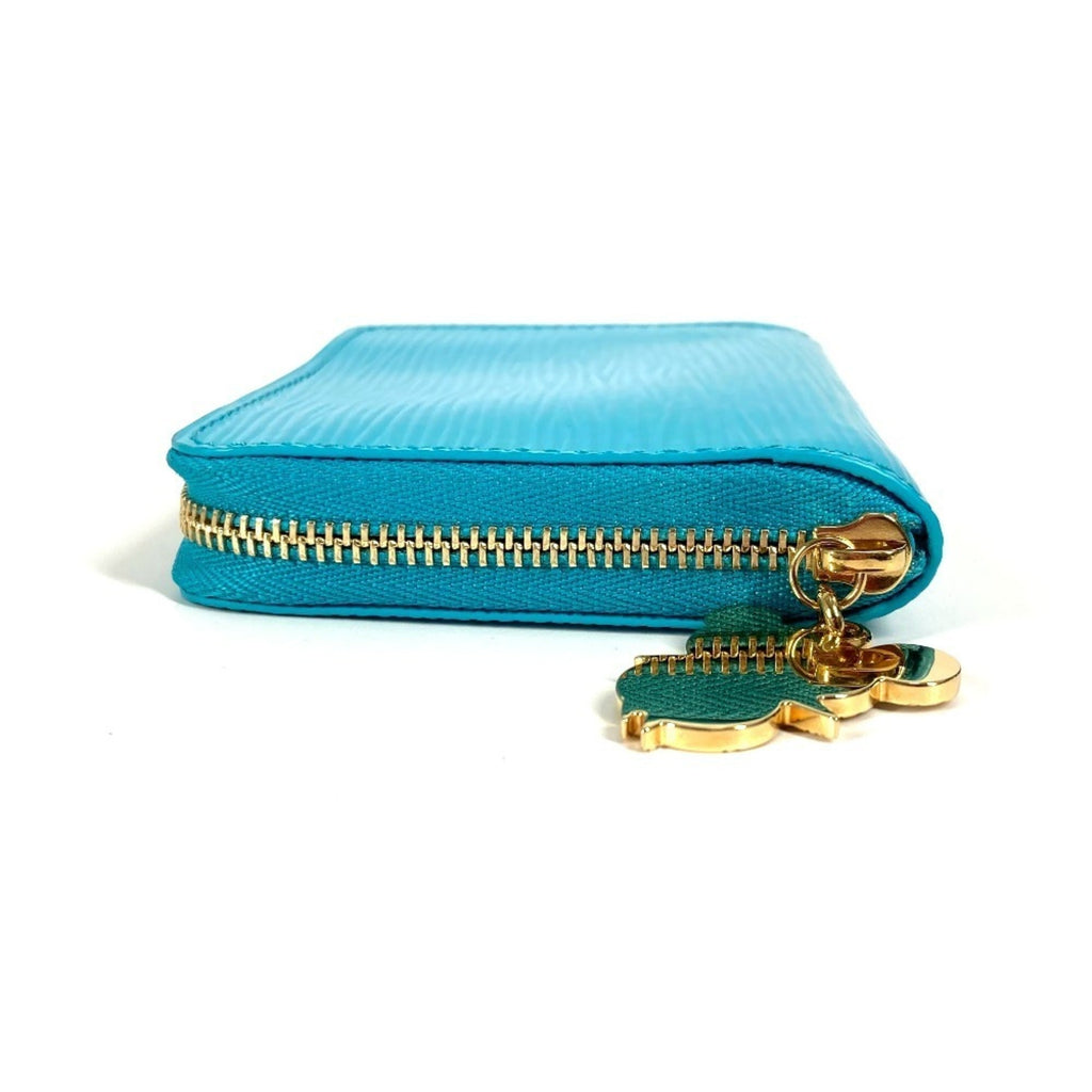 Louis Vuitton Epi Blue Epi Leather Coin Purse/Coin Case