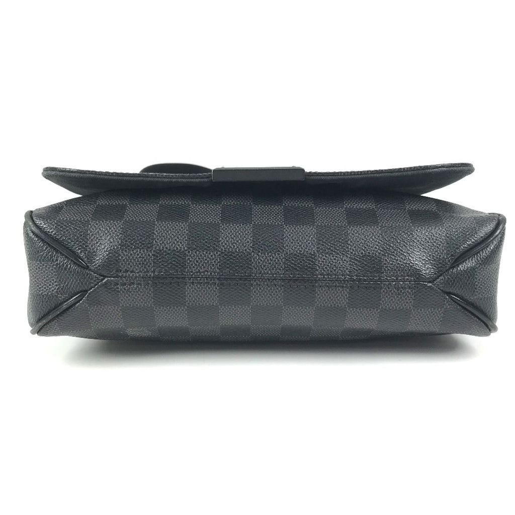 Louis Vuitton Black Damier Graphite Messenger Bag Shoulder Bag