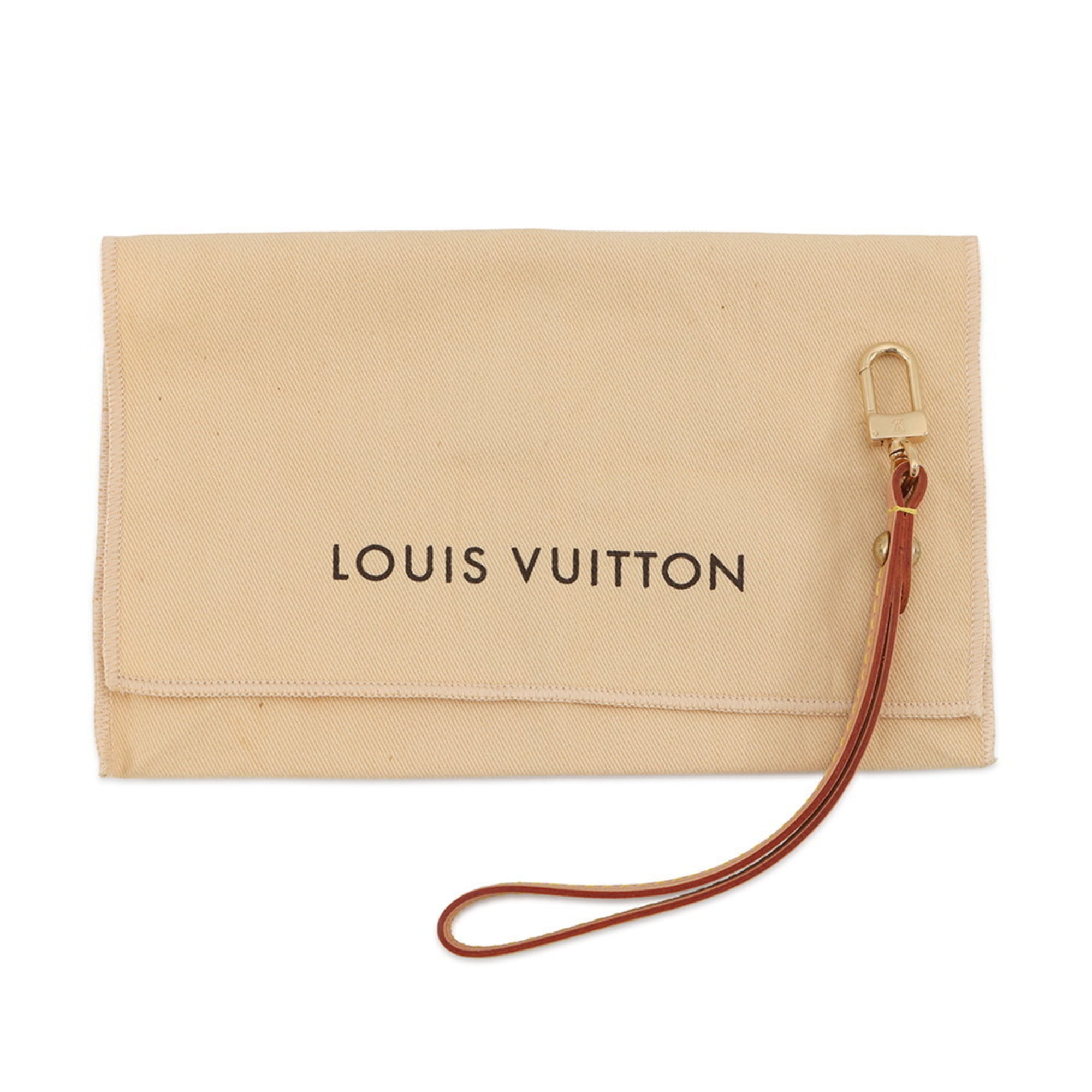 Louis Vuitton Brown Noir Monogram Multicolore Pouch