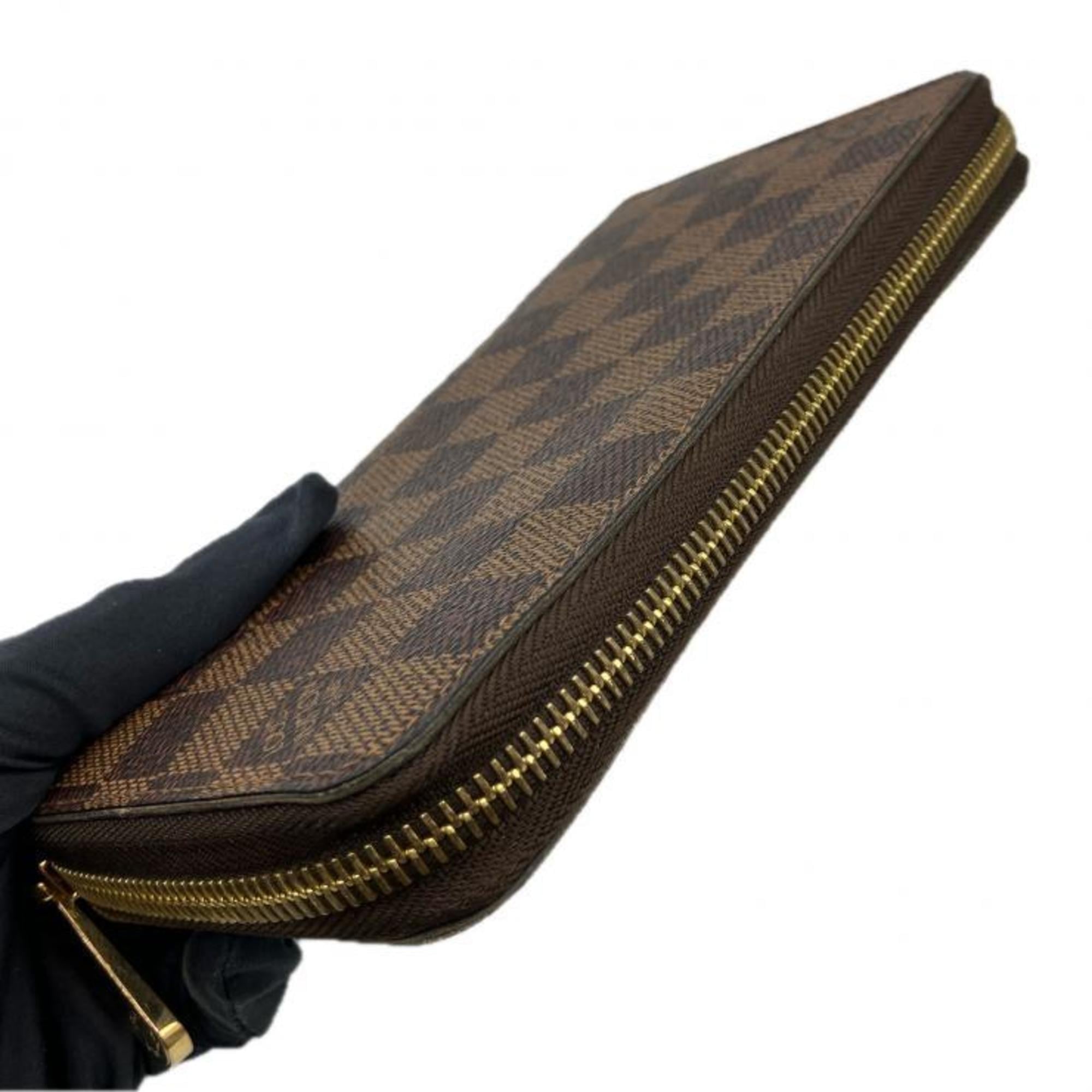 Louis Vuitton Brown Damier Canvas Damier Canvas Long Wallet