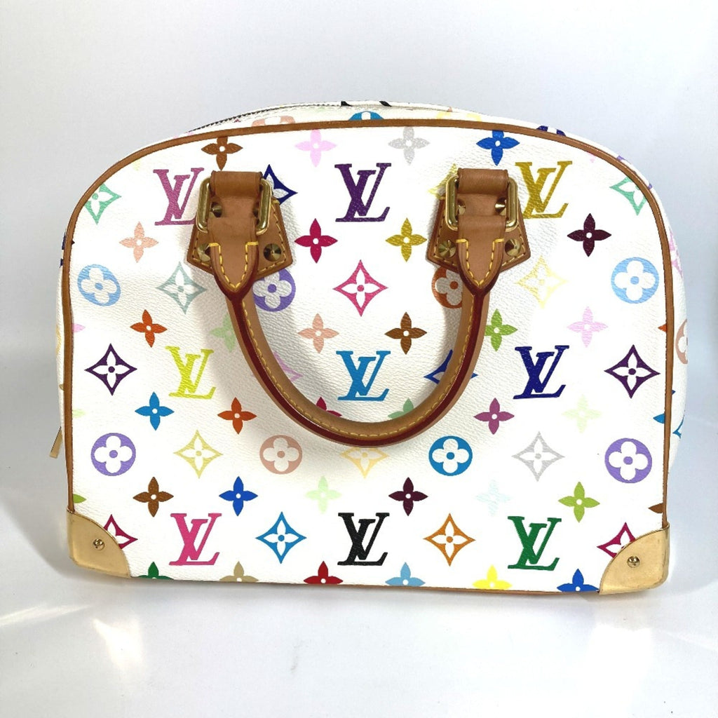 Louis Vuitton Multi-Color White Monogram Multicolore Canvas Boston Bag Handbag