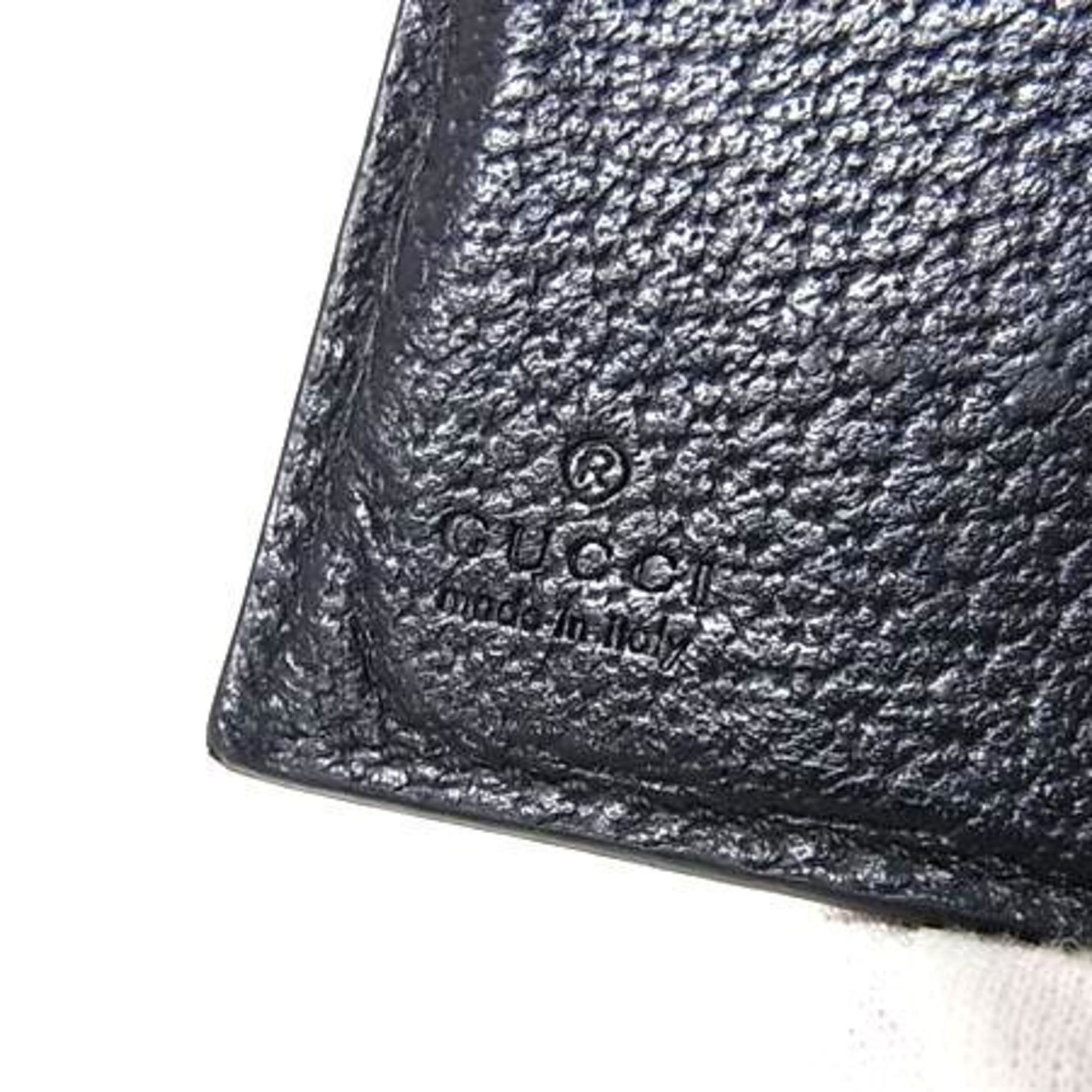 Gucci Black Leather Wallet (Bi-Fold) (Pre-Owned)
