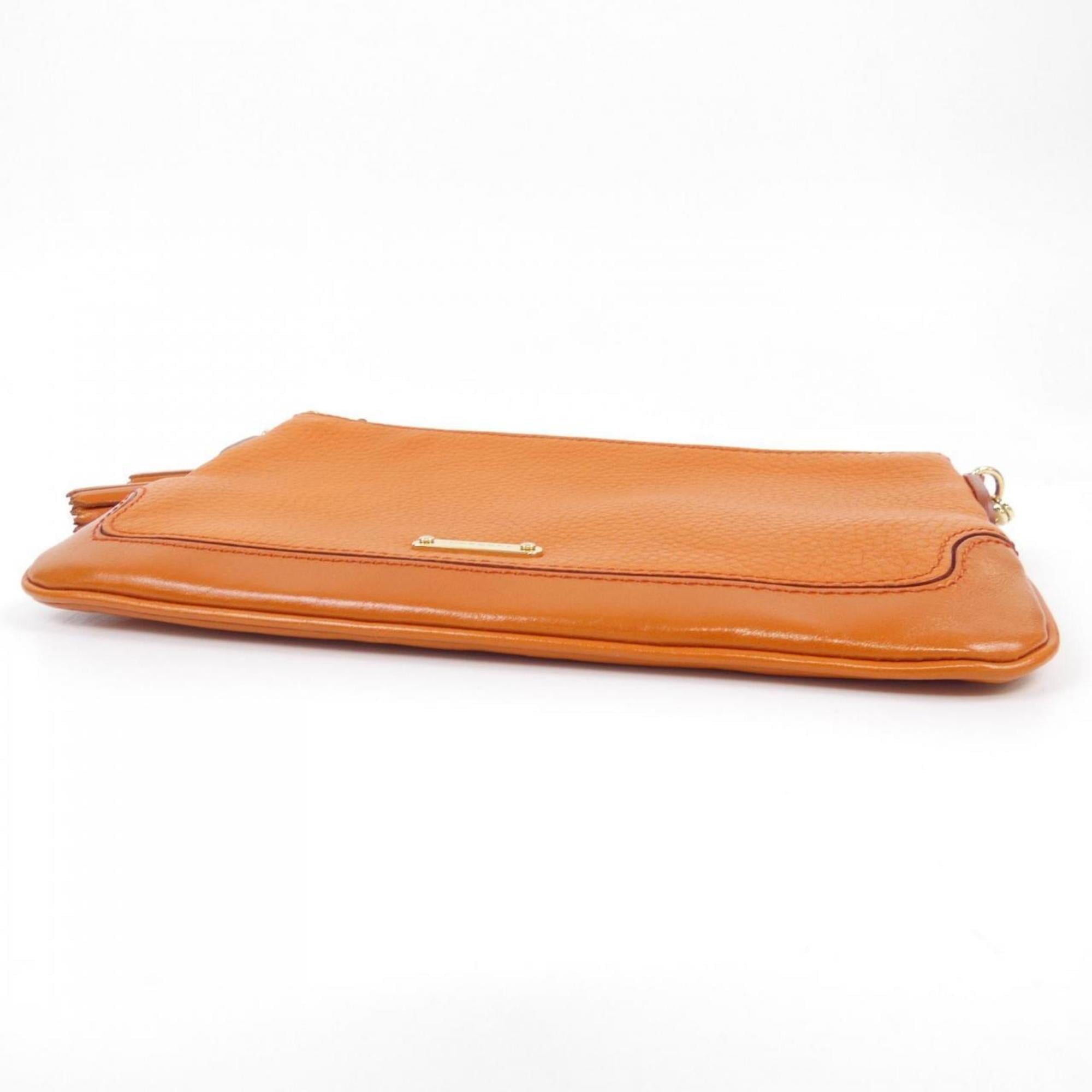 Burberry Orange Handbag