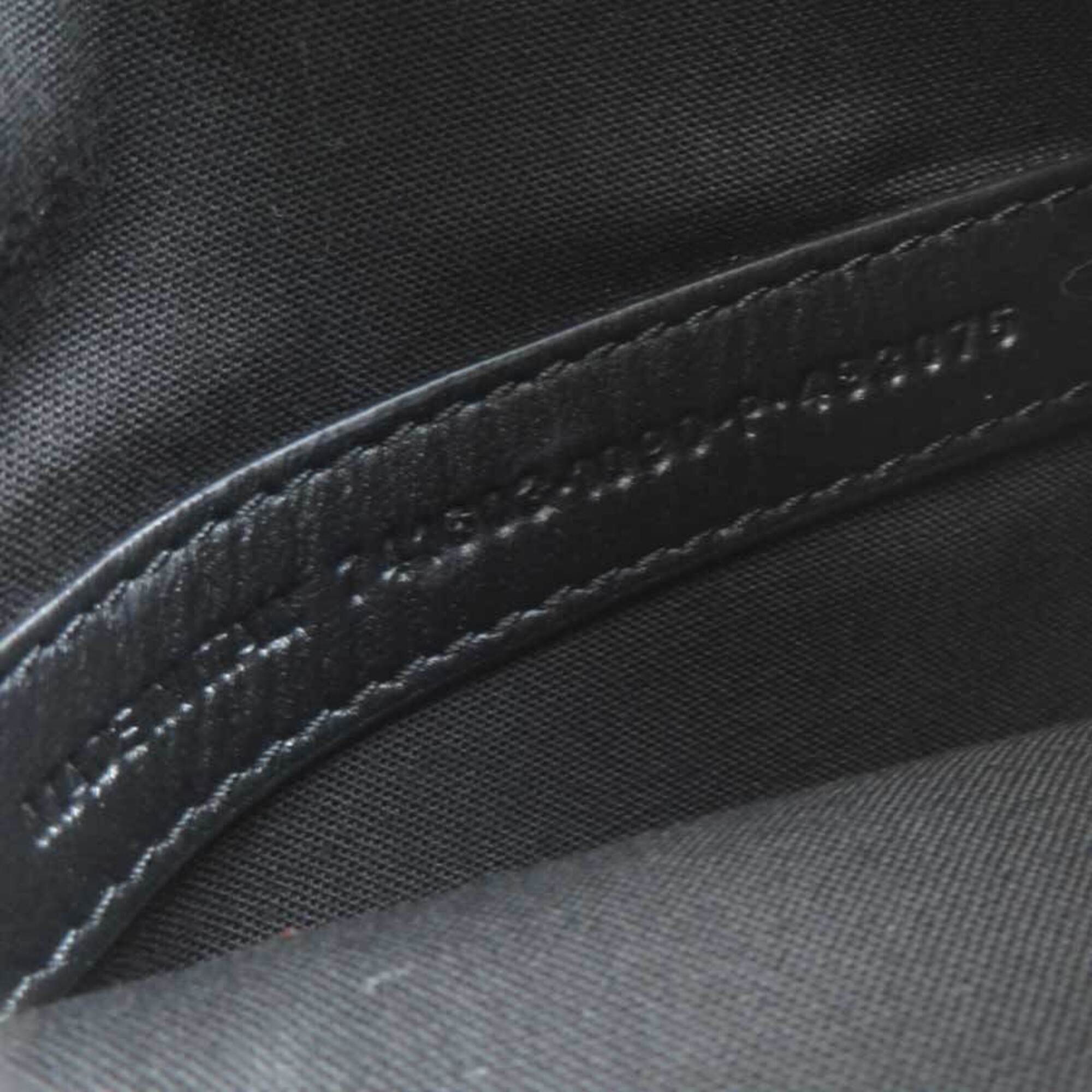Balenciaga Black Leather Mesh Handbag Tote
