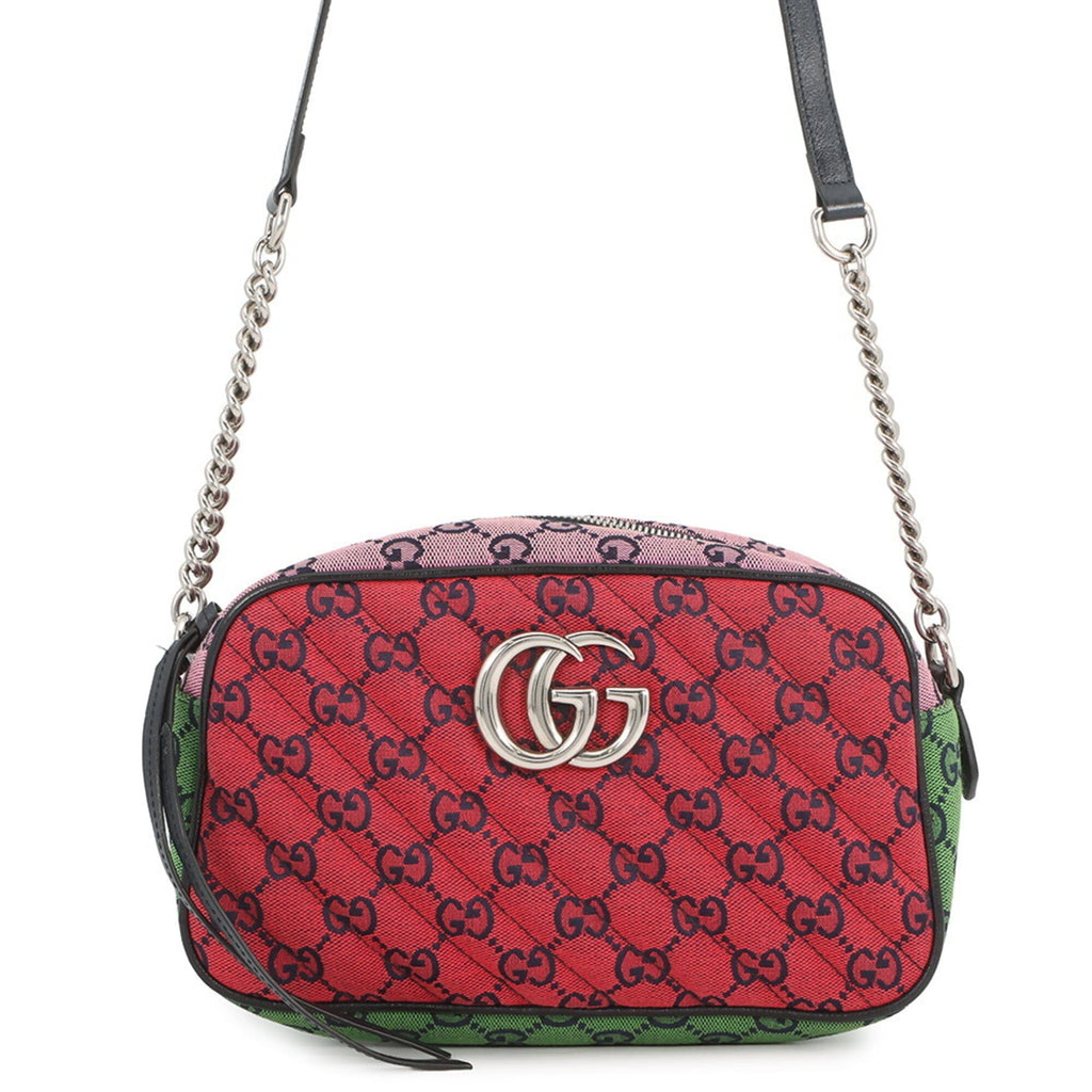 Gucci Multi-Color Gg Canvas Handbag Shoulder Bag (Pre-Owned)