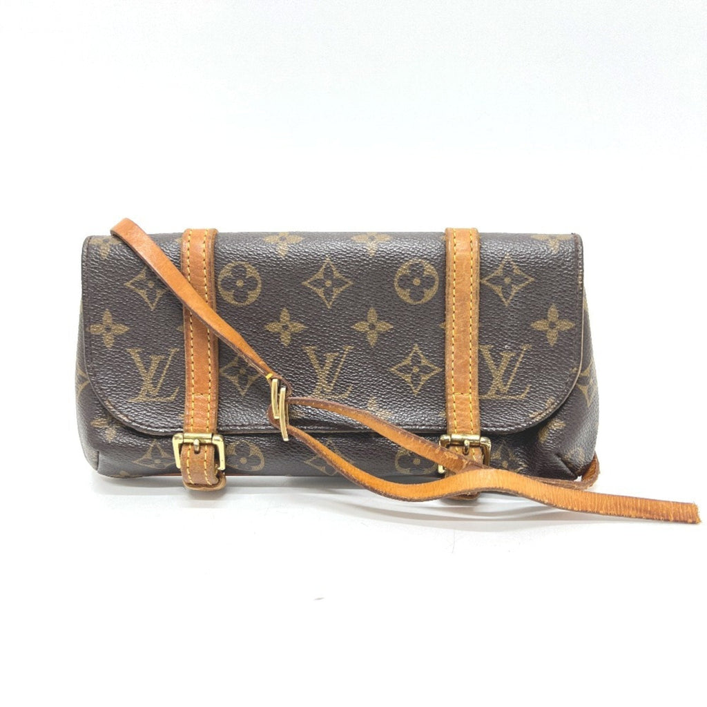 Louis Vuitton Brown Monogram Monogram Pochette Pouch Sling Bag
