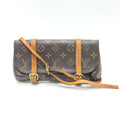 Louis Vuitton Brown Monogram Monogram Pochette Pouch Sling Bag