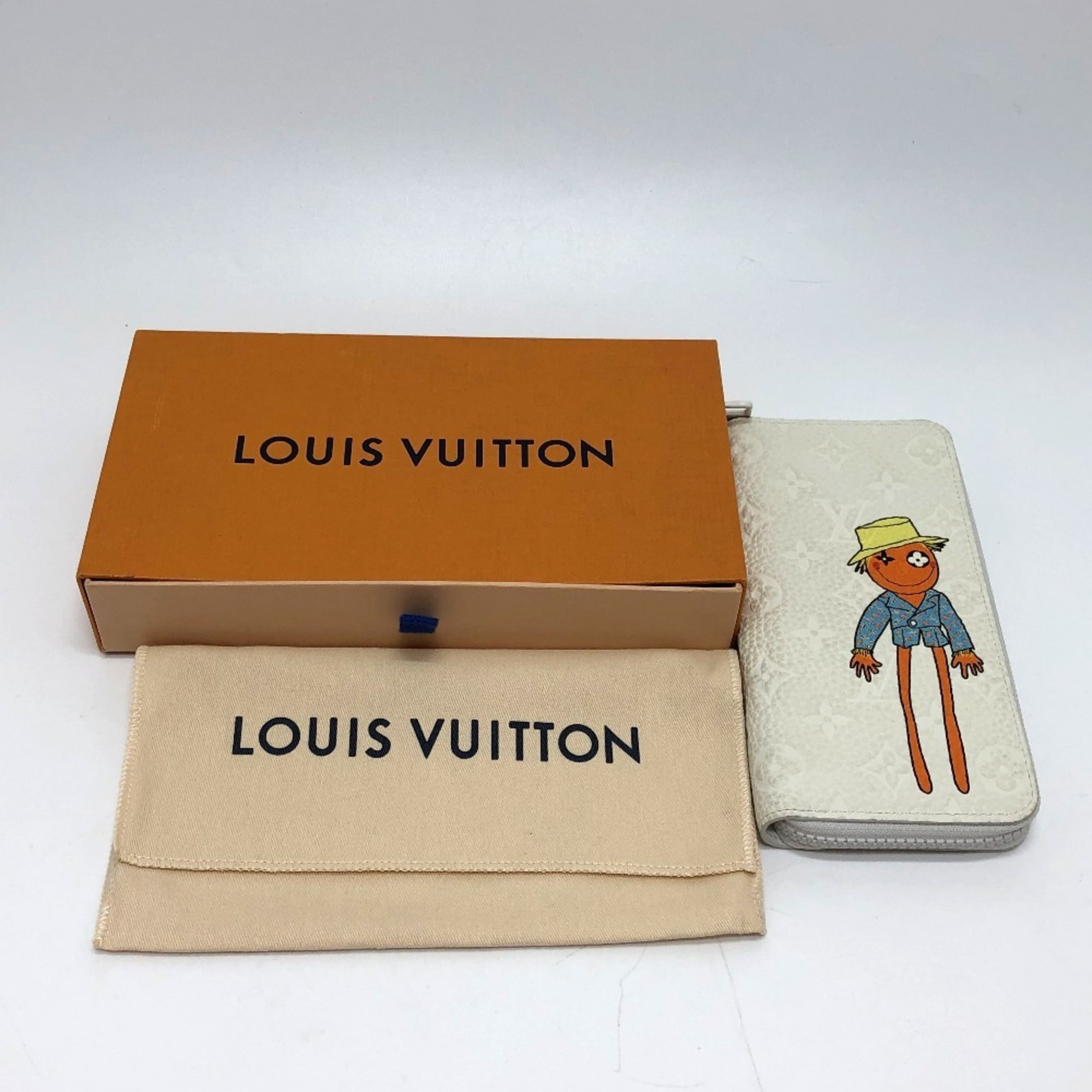 Louis Vuitton Monogram White Long Wallet