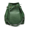 Louis Vuitton Borneo Green Epi Leather Shoulder Bag