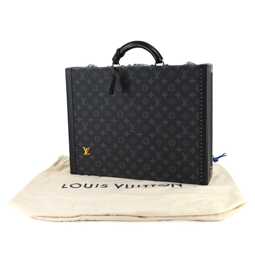 Louis Vuitton Black Monogram Eclipse Monogram Eclipse Attaché Case Briefcase Handbag