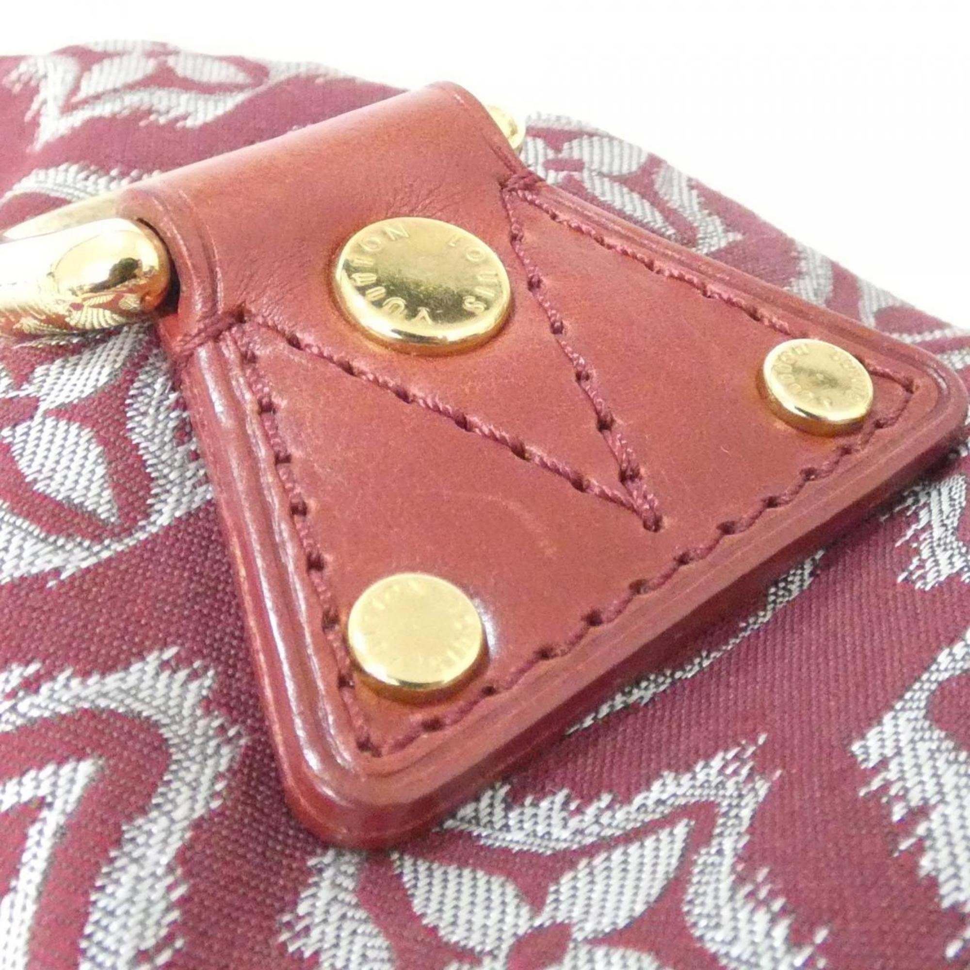 Louis Vuitton Bordeaux Canvas Handbag