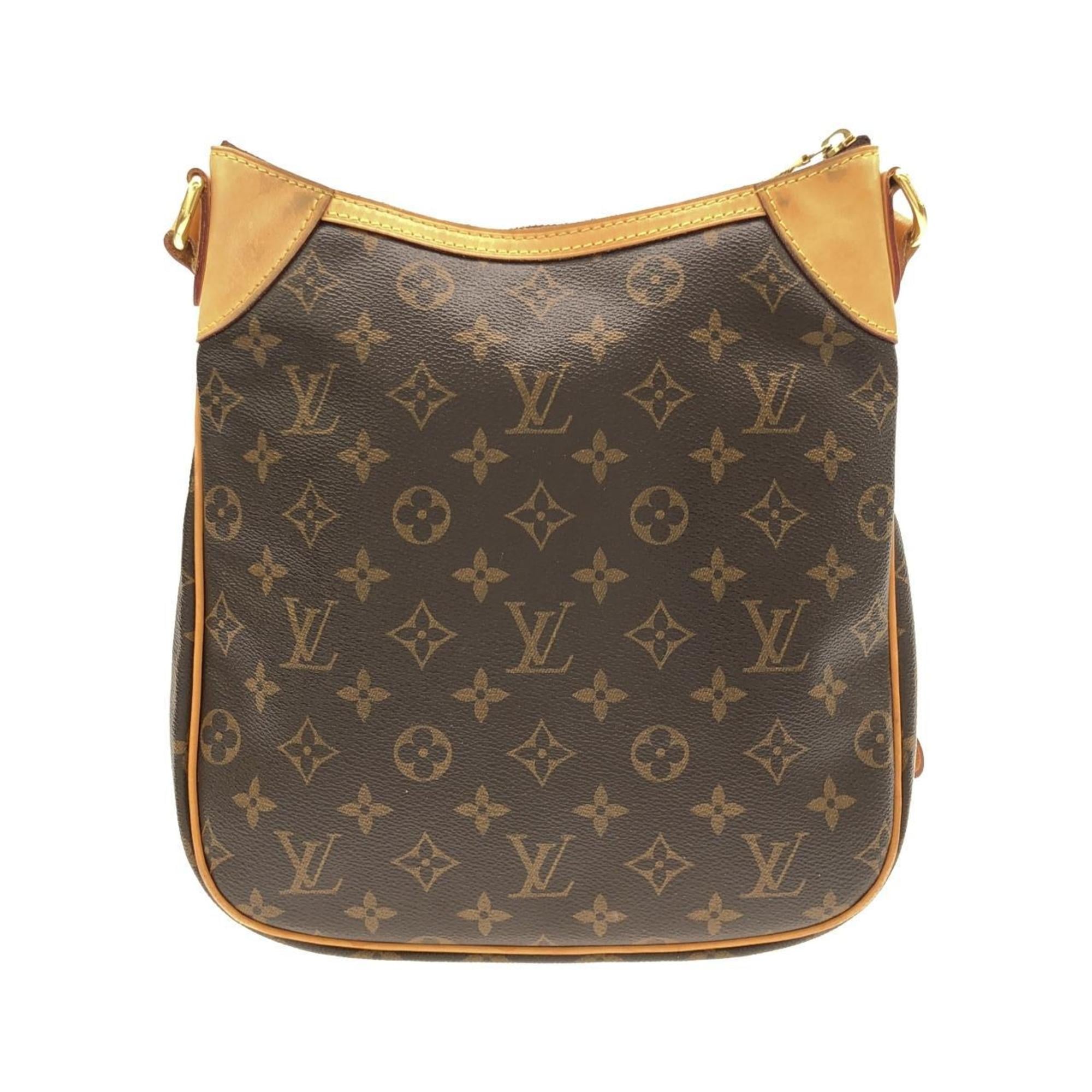 Louis Vuitton Marron Coated Canvas Shoulder Bag