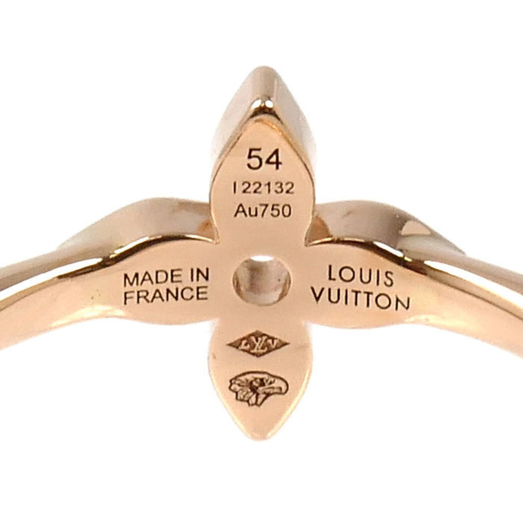 Louis Vuitton Pink Gold (18K) Band Ring