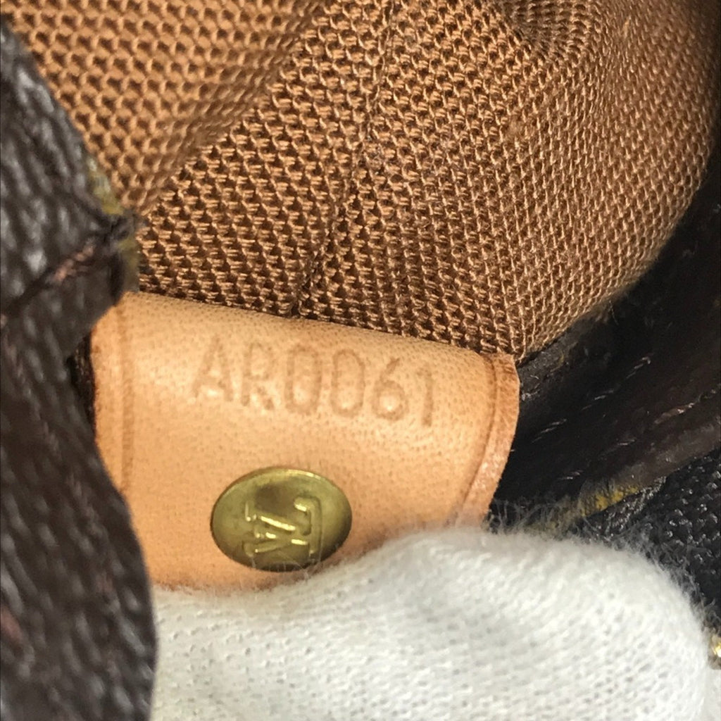 Louis Vuitton Brown Monogram Canvas Shoulder Bag Tote Bag