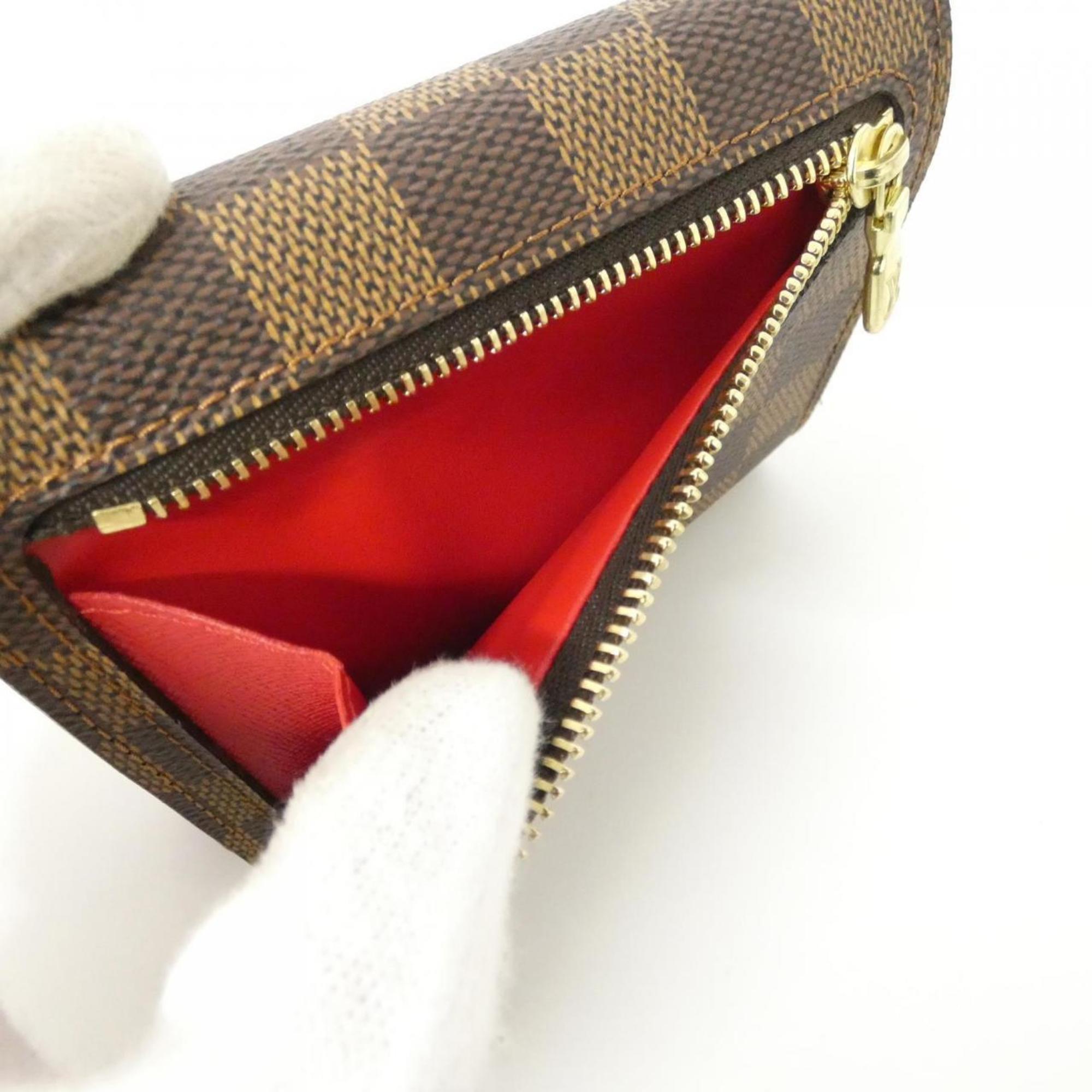 Louis Vuitton Ebene Coated Canvas Wallet (Tri-Fold)