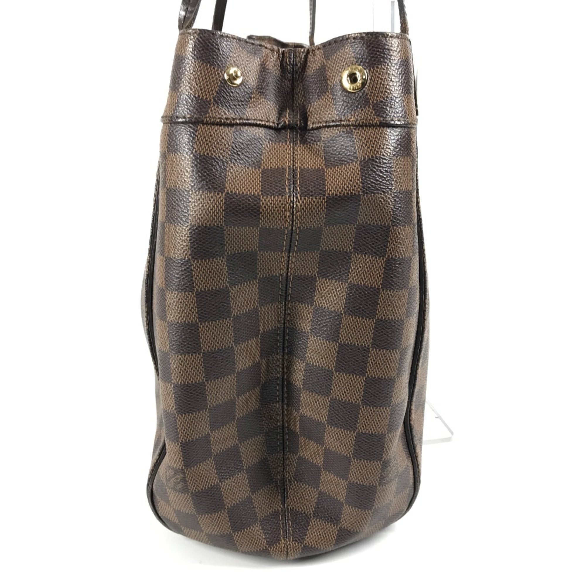 Louis Vuitton Damier Brown Ebene Damier Canvas Shoulder Bag Tote Bag