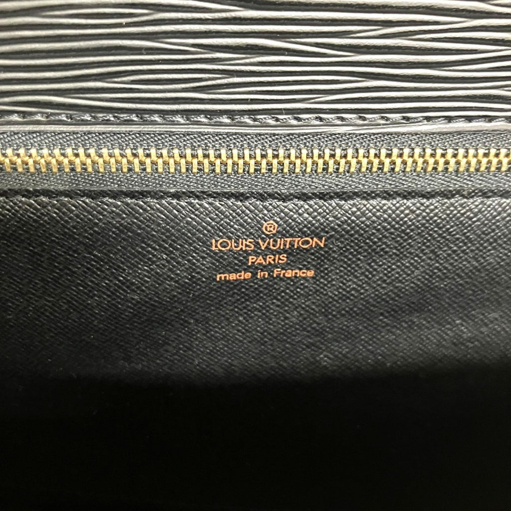 Louis Vuitton Epi Noir Epi Leather Shoulder Bag
