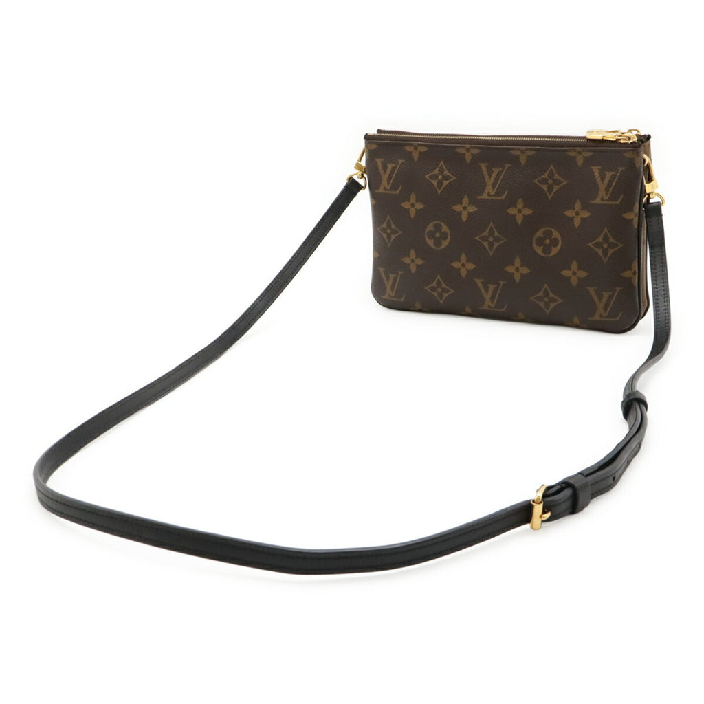 Louis Vuitton Pvc Leather Clutch Bag Pochette Pouch Shoulder Bag