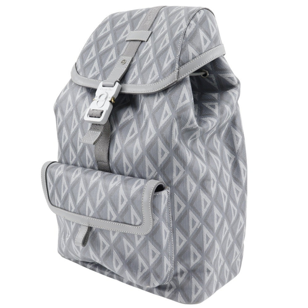 Christian Dior Gray Pvc Backpack (Pre-Owned)