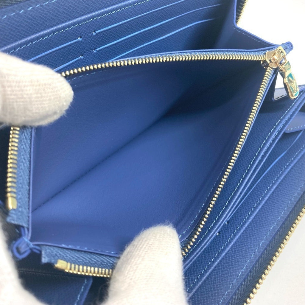 Louis Vuitton Monogram Denim Blue Long Wallet
