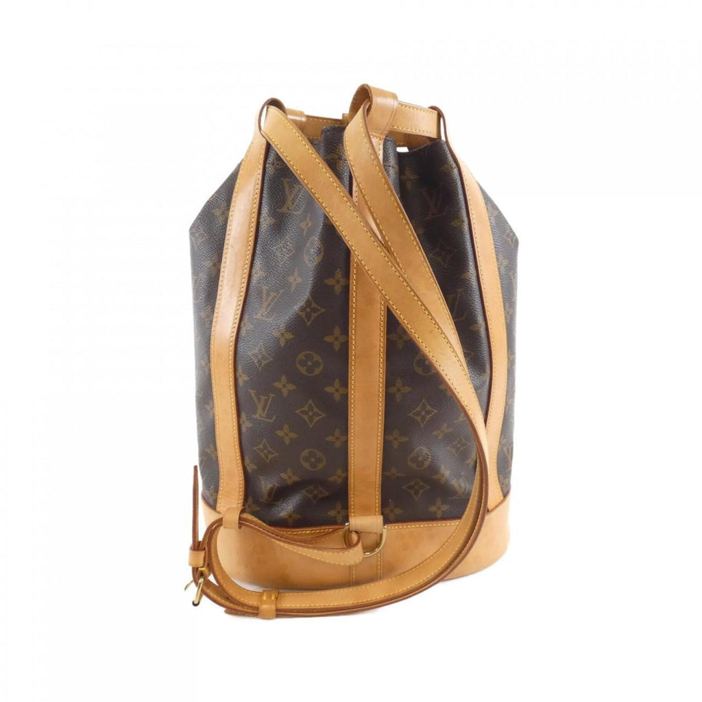Louis Vuitton Marron Coated Canvas Shoulder Bag
