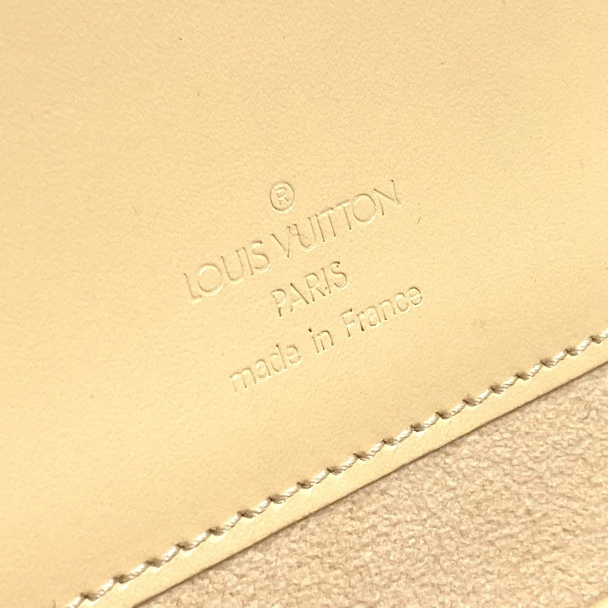 Louis Vuitton Epi Vanilla Yellow Epi Leather Shoulder Bag