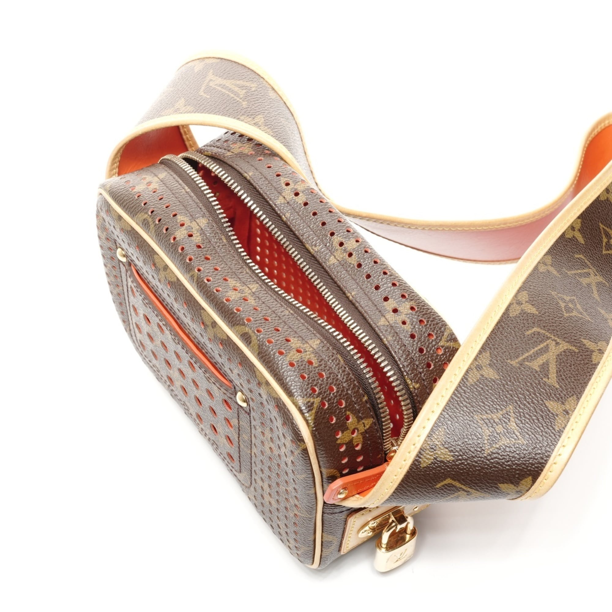 Louis Vuitton Brown Monogram Monogram Perforated Shoulder Bag