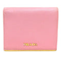 Prada Pink Leather Wallet (Bi-Fold)