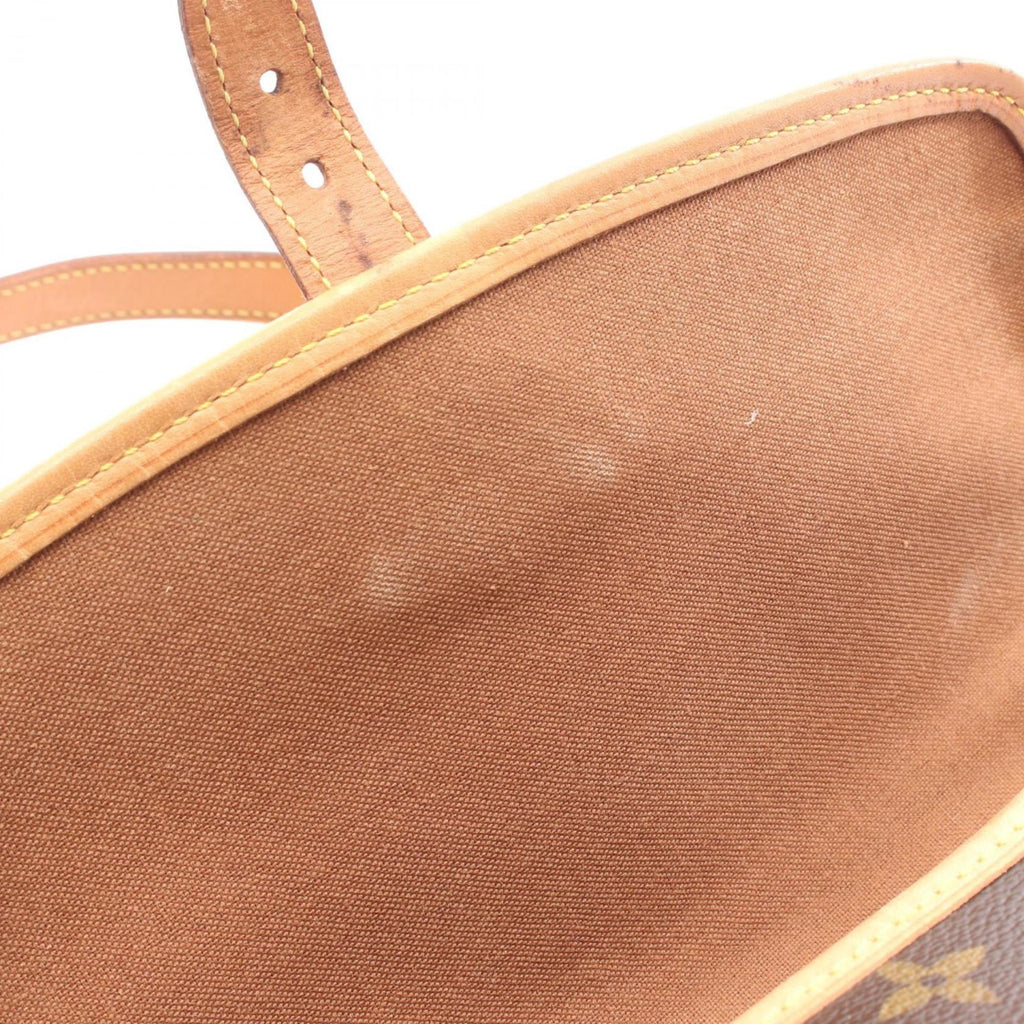 Louis Vuitton Brown Coated Canvas Pvc Leather Monogram Shoulder Bag