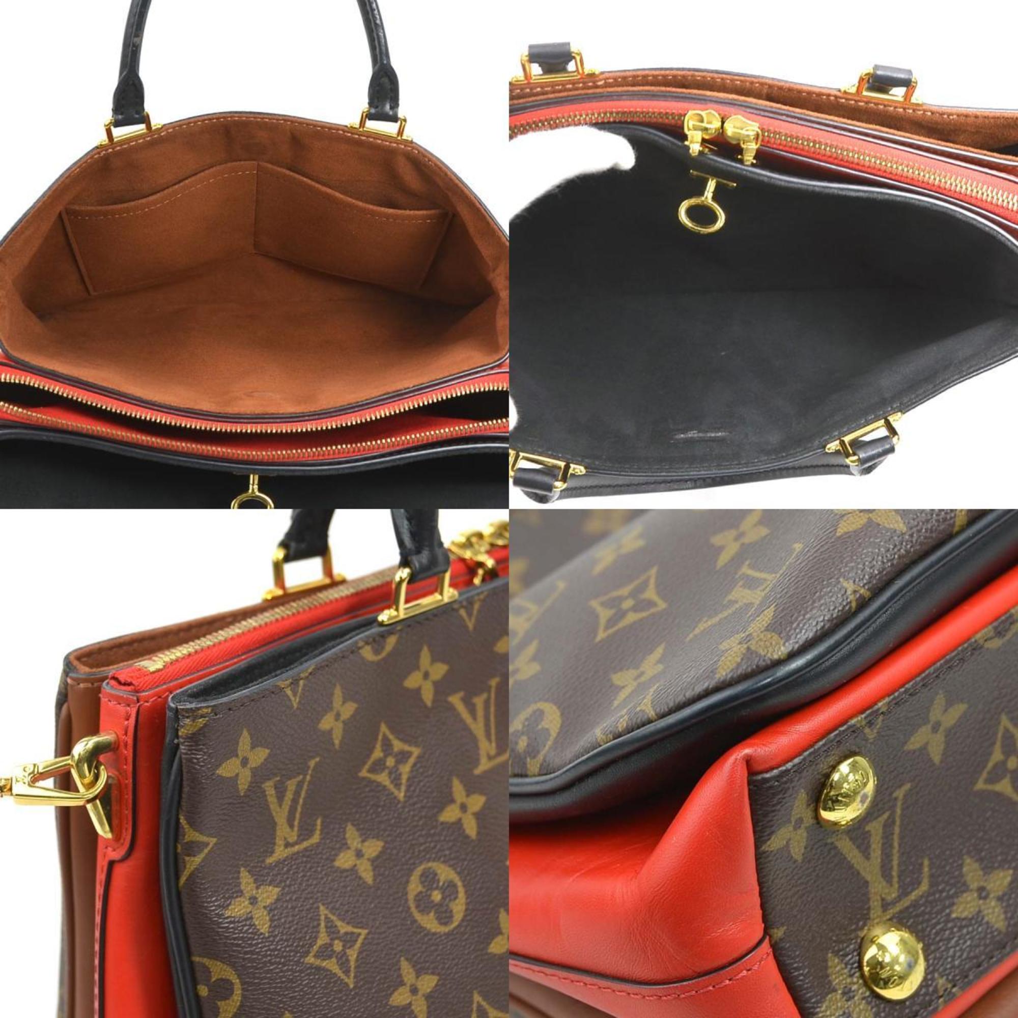 Louis Vuitton Monogram Noir Rouge Monogram Handbag Shoulder Bag