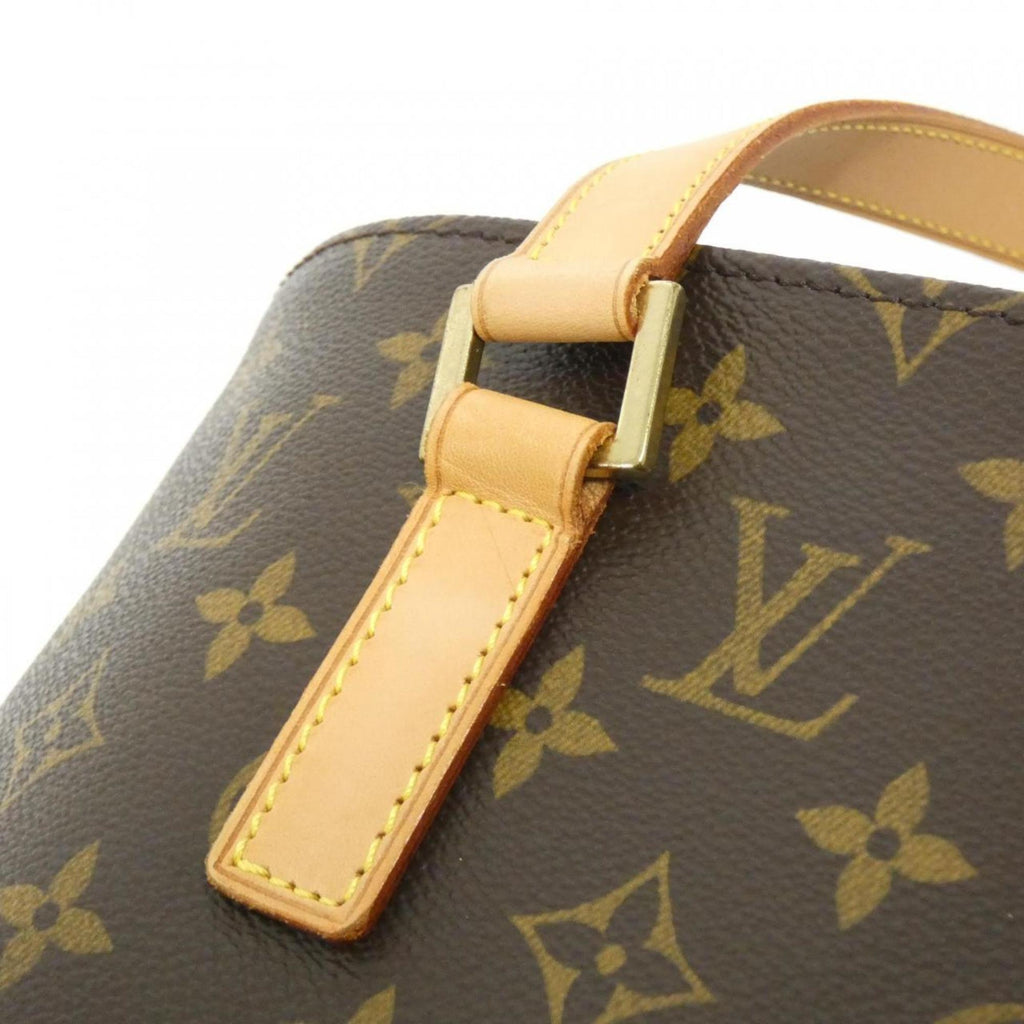 Louis Vuitton Marron Coated Canvas Handbag