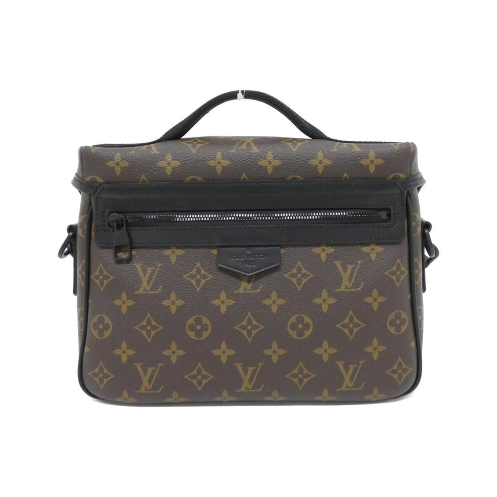 Louis Vuitton Monogram Macassar Marron Coated Canvas Shoulder Bag